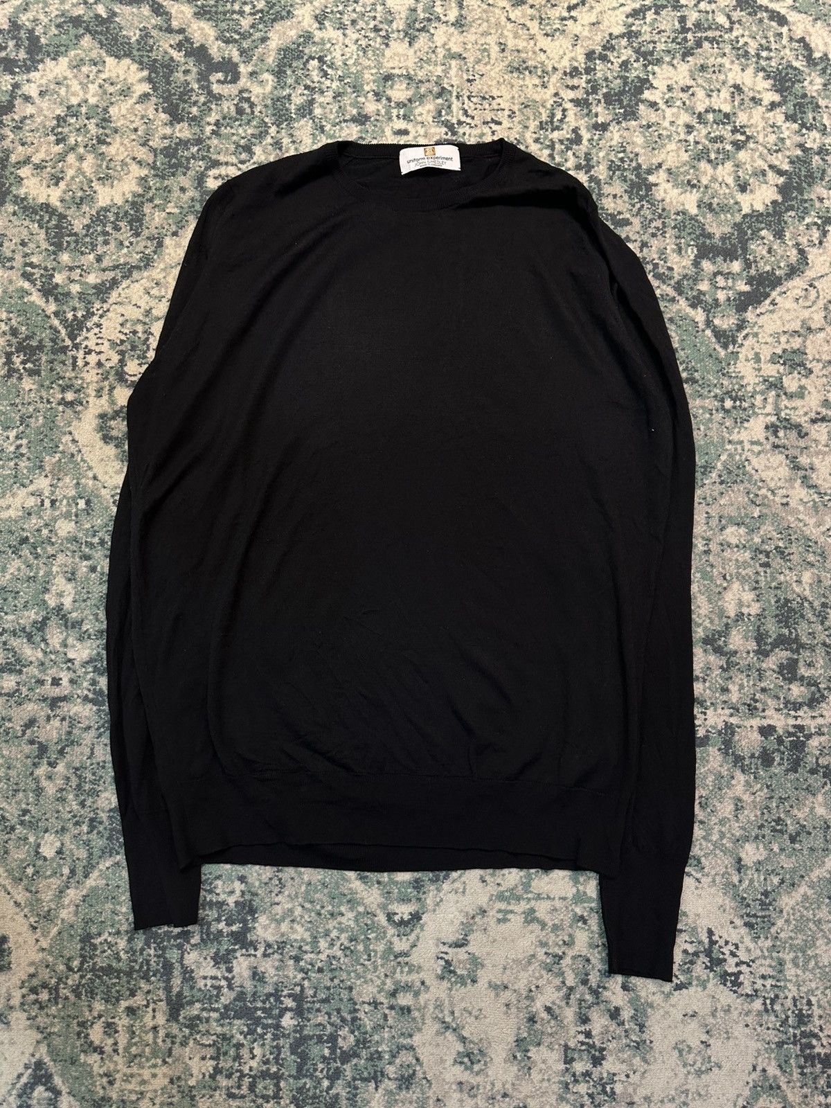 Hiroshi Fujiwara × John Smedley × uniform experiment John Smedley x Uniform Experiment 100% Merino Wool Jumper Size US L / EU 52-54 / 3 - 13 Thumbnail
