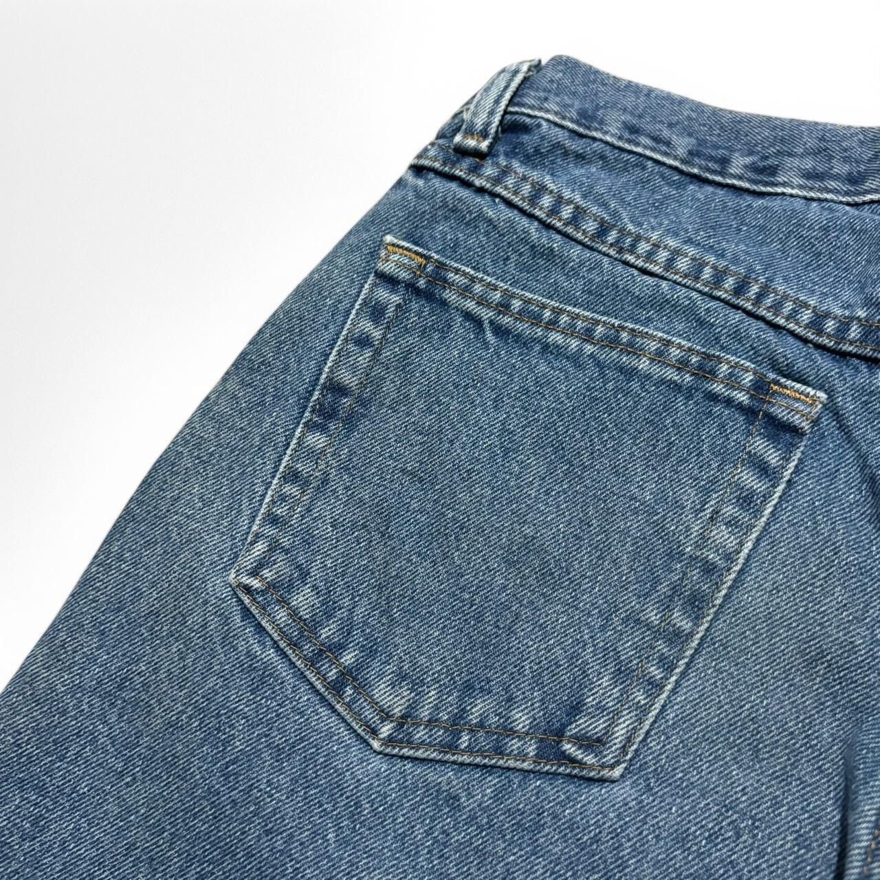 Rustler Midwash Worn Faded Blue Denim Jeans 30x32 Size US 30 / EU 46 - 8 Thumbnail