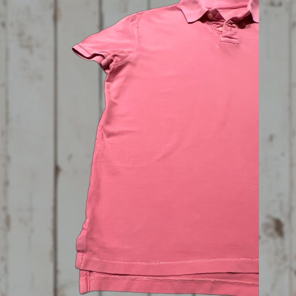 American Eagle Outfitters VINTAGE American Eagle Polo Shirt Pink Short Sleeve Athletic Fit XL Extra Large Size US XL / EU 56 / 4 - 1 Thumbnail
