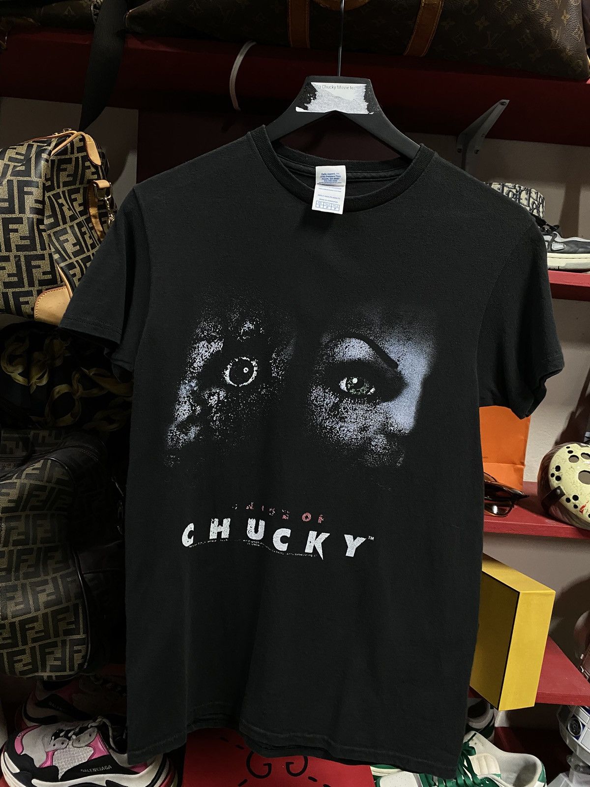Vintage Vintage Bride of Chucky Movie promo tee Size US S / EU 44-46 / 1 - 1 Thumbnail