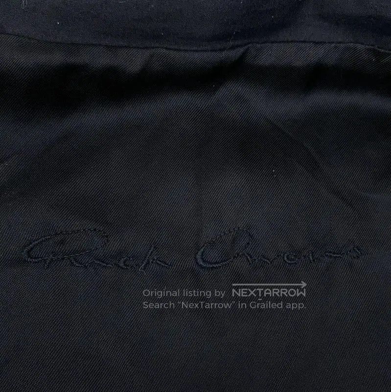 Rick Owens Rick Owens Black Lambskin Women's Jacket . Size L / US 10 / IT 46 - 5 Thumbnail