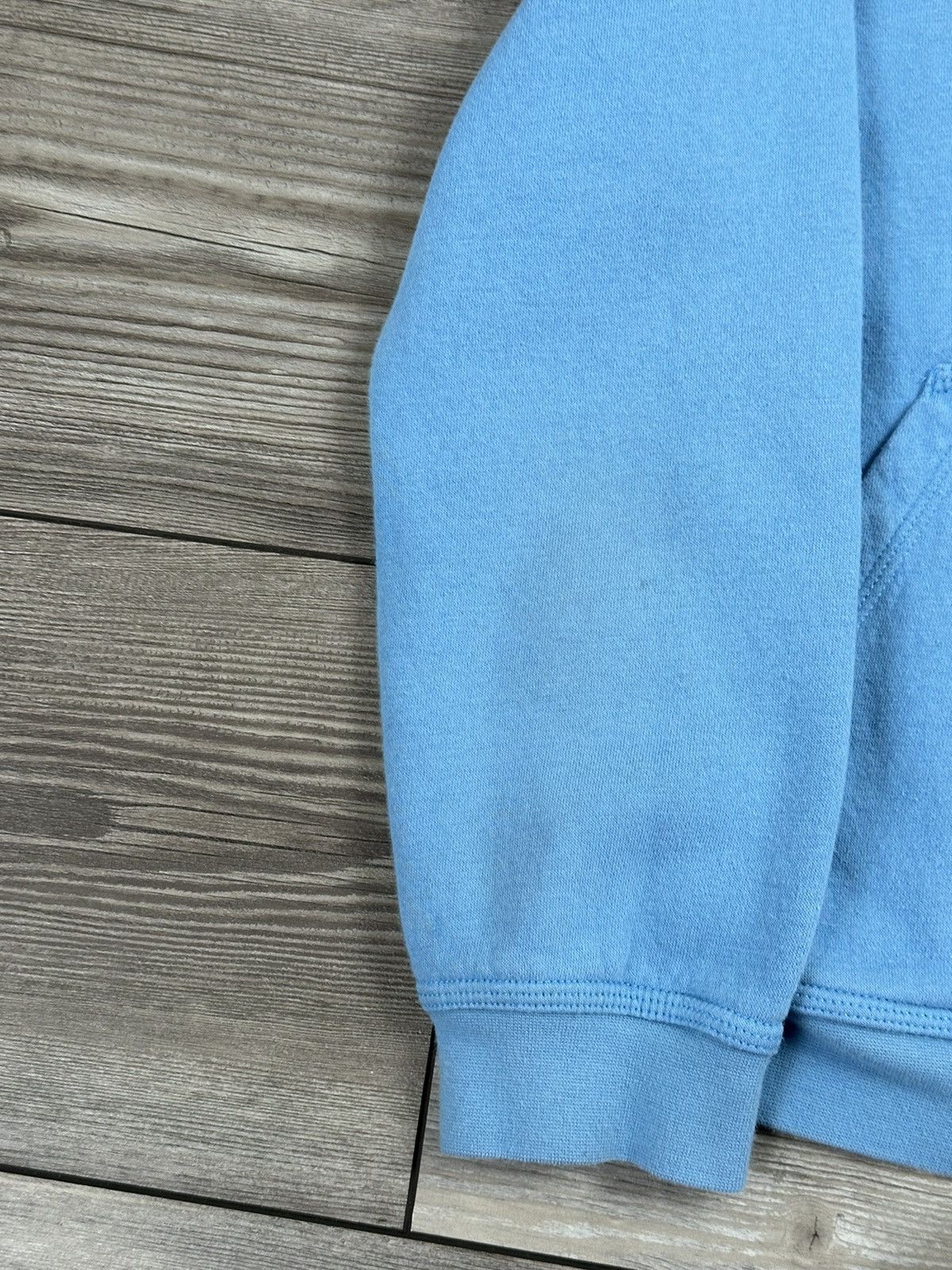 Nike × Vintage Nike Spellout Hoodie Size S / US 4 / IT 40 - 3 Thumbnail