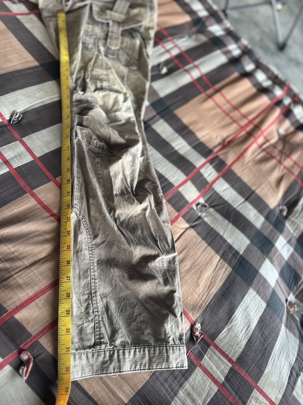 If Six Was Nine Marithe Francois Girbaud Multipocket Sunfaded Pants Size US 34 / EU 50 - 17 Thumbnail