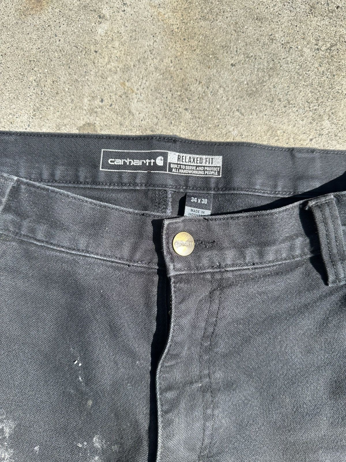 COTTON crewneck sweater EU 52 US 44 stains