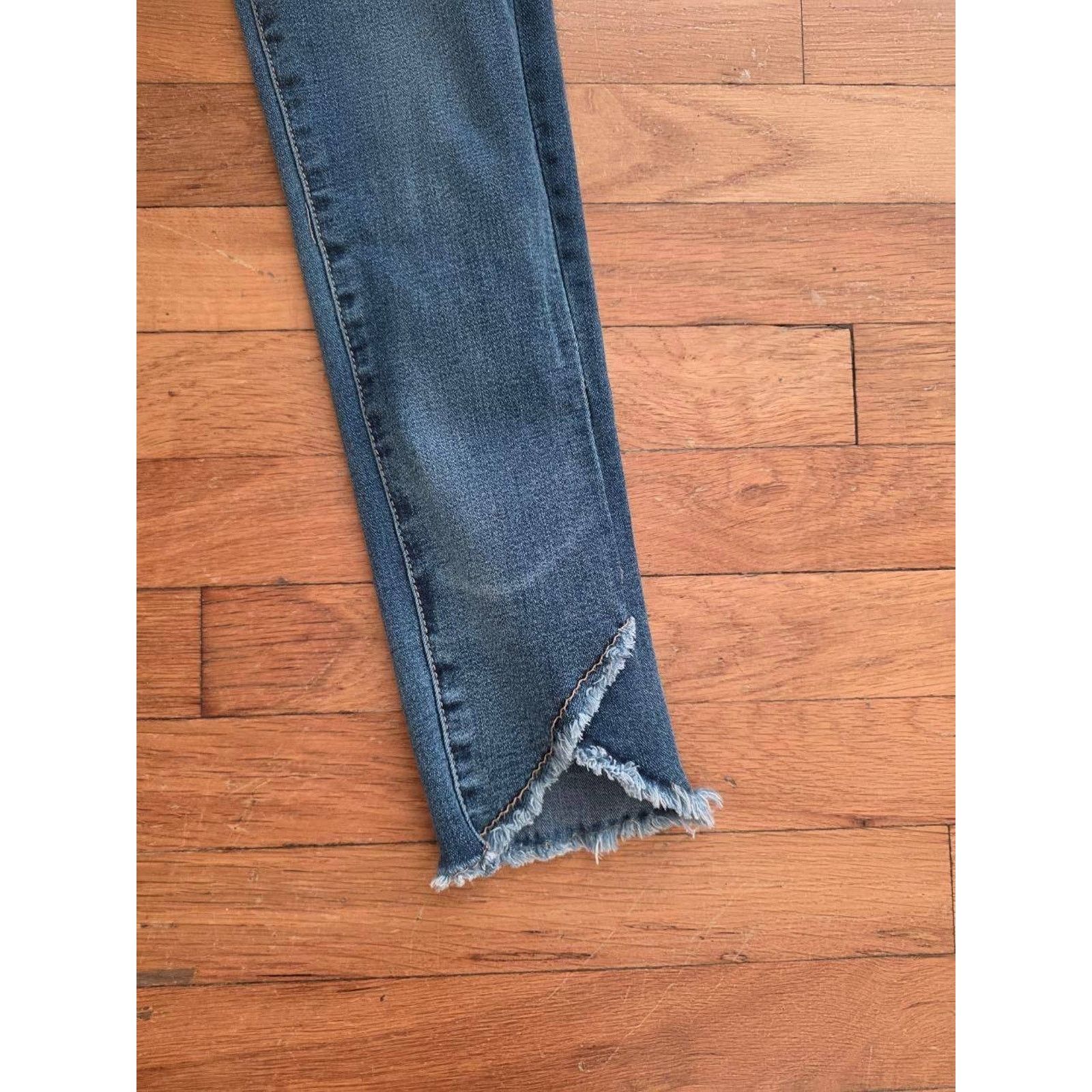 Joe's Joe's Jeans Ankle Mid-Rise Skinny Jeans Wash Size 14 A001150 Size 36" / US 14 / IT 50 - 4 Thumbnail