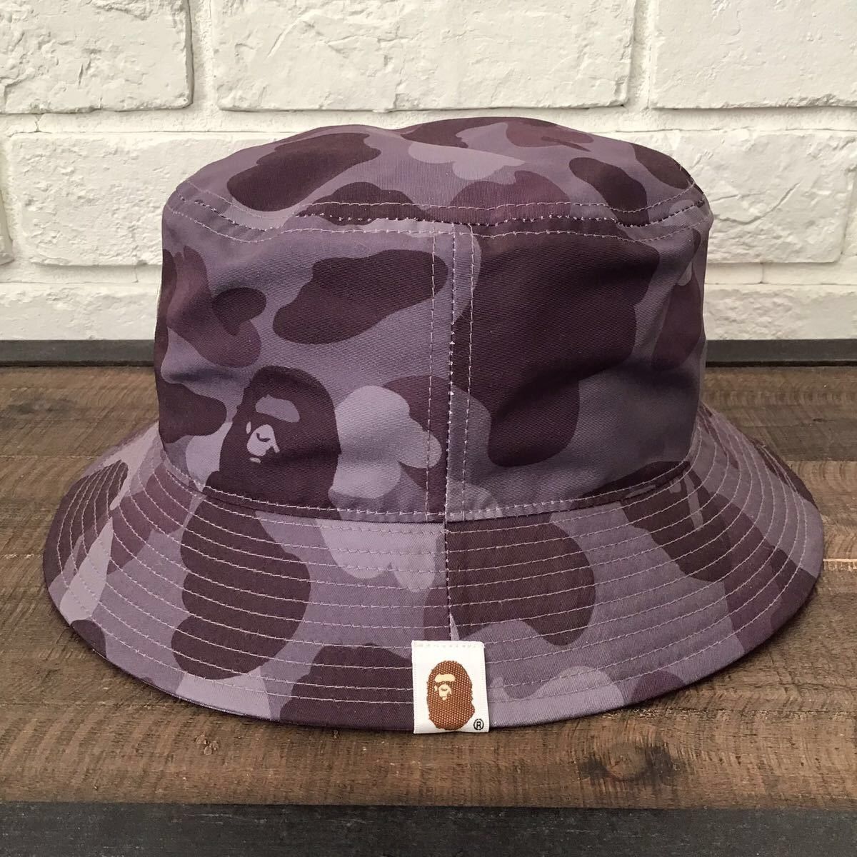 Bape BAPE Color camo Burgundy hat a bathing ape Size ONE SIZE - 2 Thumbnail