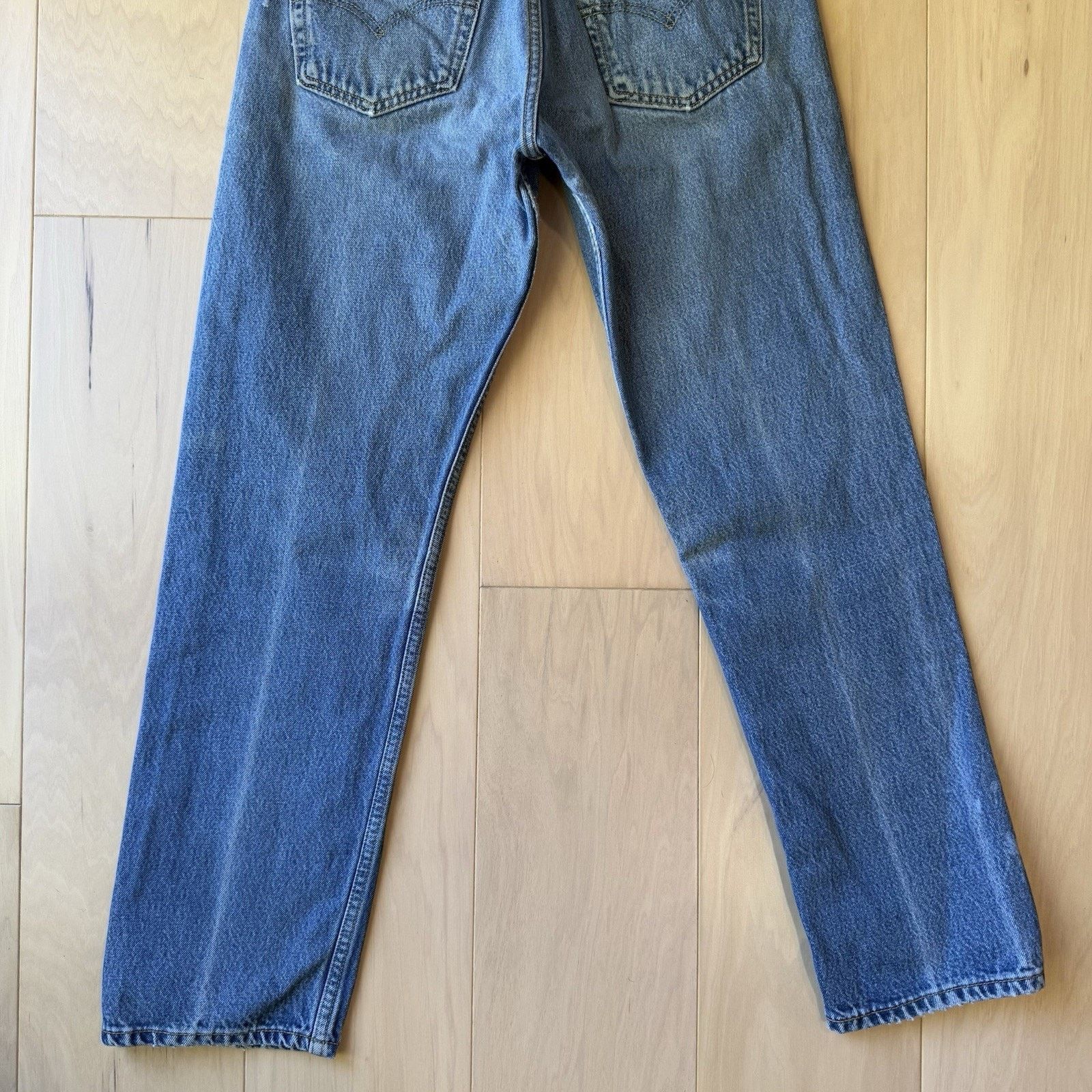 Levi's × Vintage Vintage Levis 501 Jeans 29 Blue Faded Straight Leg Denim Size US 29 - 11 Thumbnail