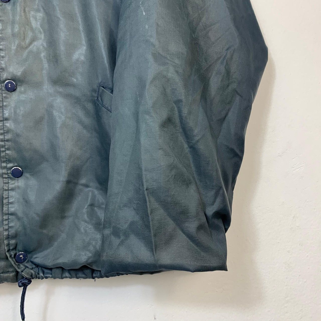 The Game Argonne Marine Park Post 107 VFW Vintage Nylon Coach Jacket Size US L / EU 52-54 / 3 - 7 Thumbnail