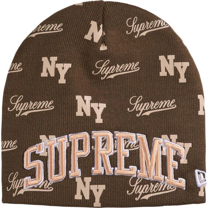 Supreme Supreme x New Era® Monogram Beanie | Grailed