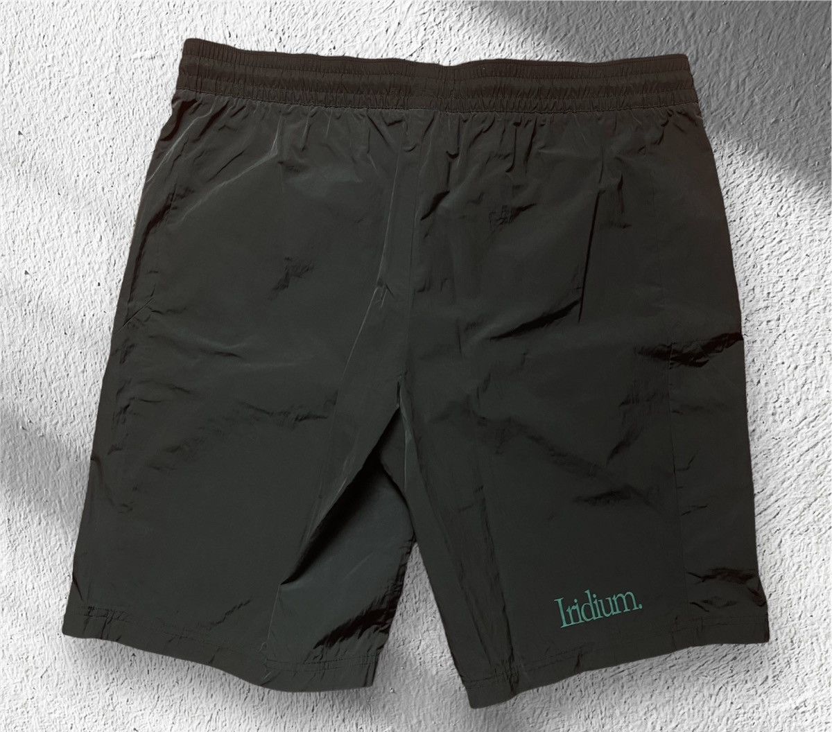 Oakley Oakley Iridium Custom Fit Training Shorts Black Teal NWOT Size US 36 / EU 52 - 3 Thumbnail