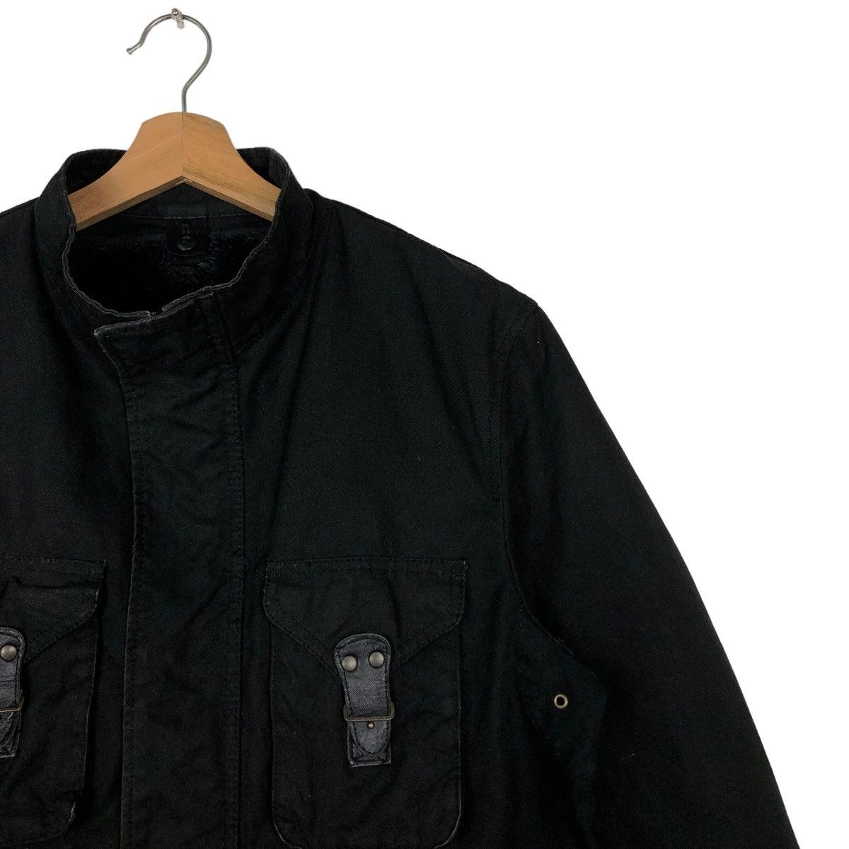 Japanese Brand 🔥90s Biker Jacket Bondage Design PPFM Japan Mink Fur Lining Size US L / EU 52-54 / 3 - 6 Thumbnail