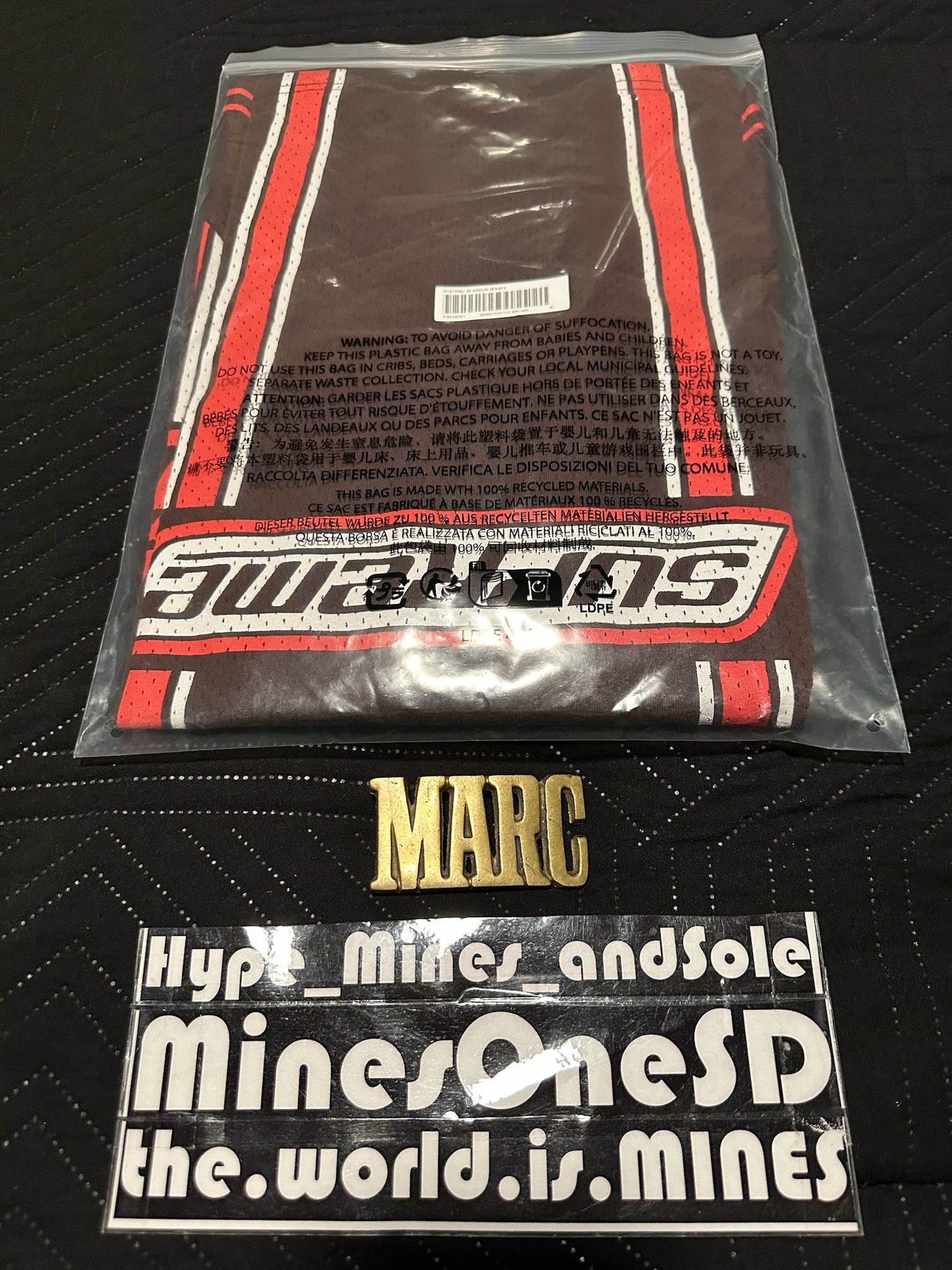 Supreme NWT Supreme Hysteric Glamour Mesh L/S Top - Brown - XL Size US XL / EU 56 / 4 - 4 Thumbnail