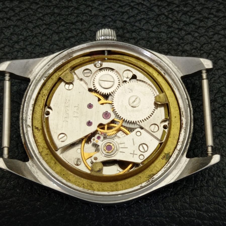 HMT CLASSIC HMT JANATA HAND-WINDING MENS WATCH a700067-a Size 38 - 9 Thumbnail