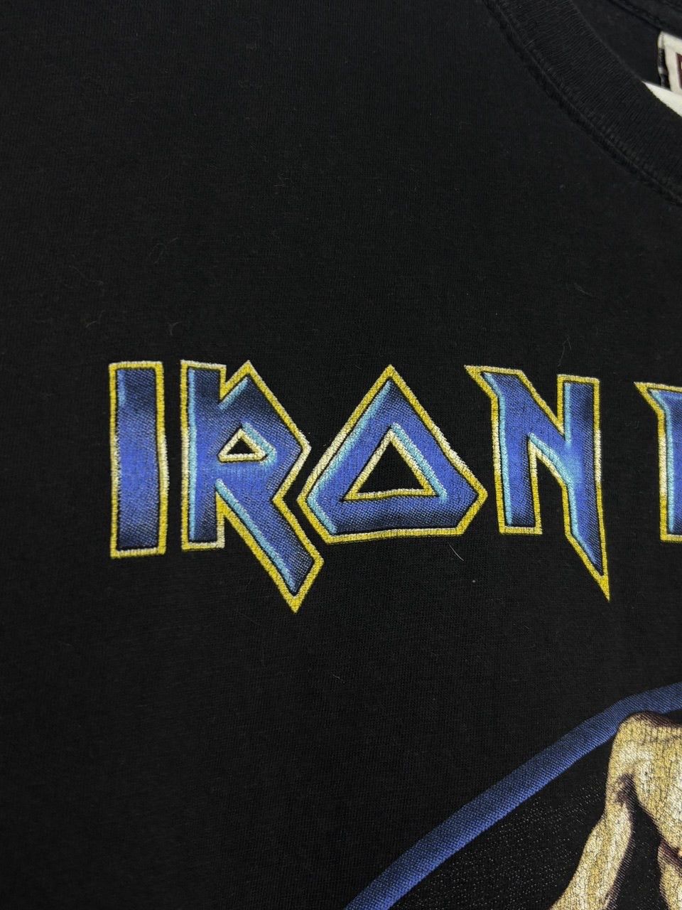 Band Tees Vintage 1999 Iron Maiden “I Survived” Tour Metal T-shirt Size US M / EU 48-50 / 2 - 6 Thumbnail