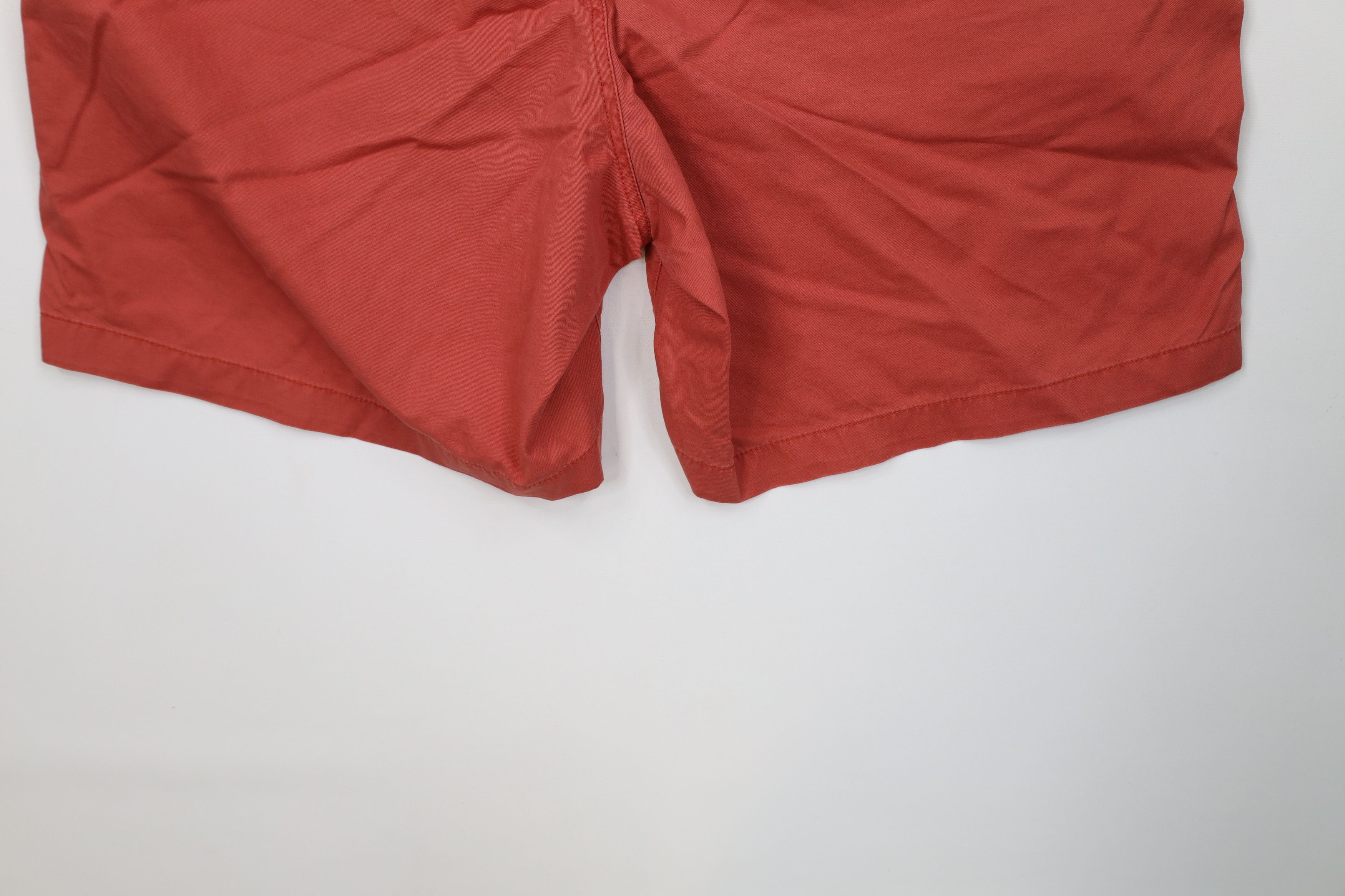 L.L. Bean Vintage LL Bean Blank Organic Cotton Above Knee Shorts Red Size US 36 / EU 52 - 14 Thumbnail