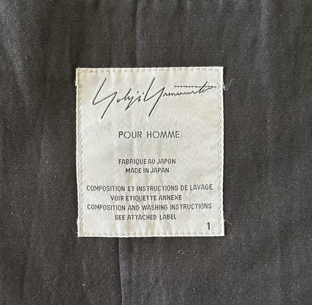 Yohji Yamamoto Yohji Yamamoto 06ss Reflector Cut Neck Suit 2412-Nextarrow Size 40S - 6 Thumbnail