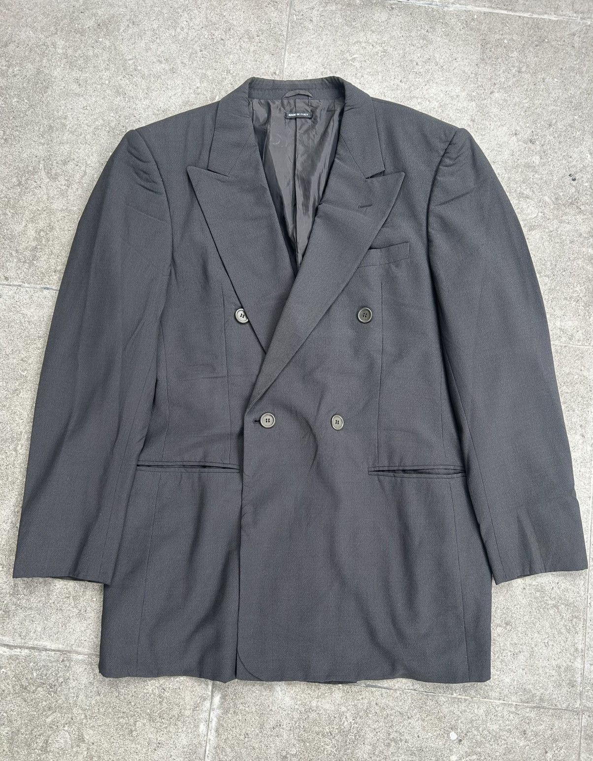 Giorgio Armani Giorgio Armani Double-breasted Suit Jacket Size 52R - 1 Thumbnail