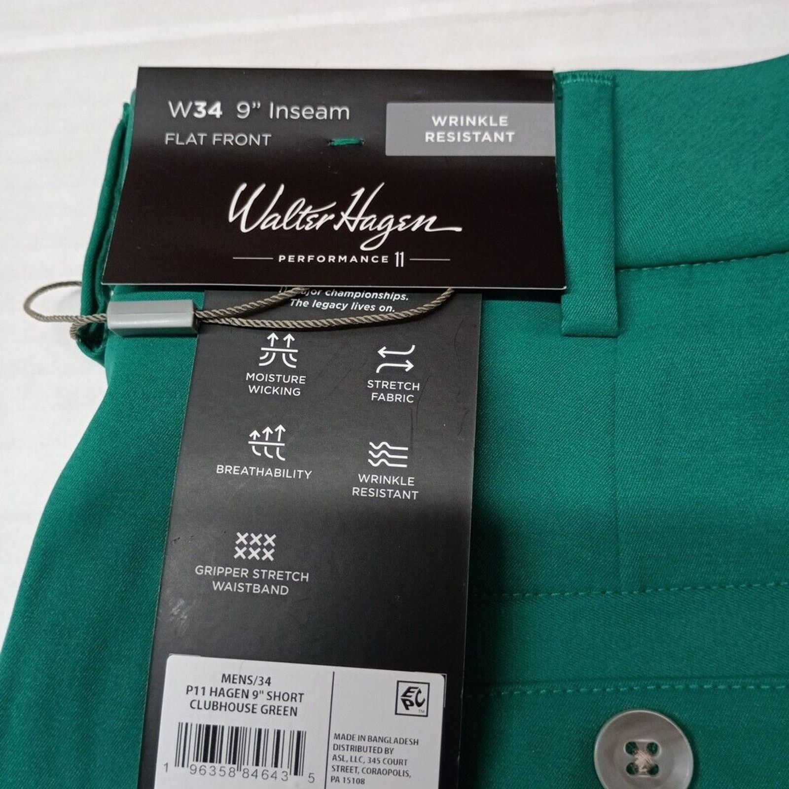 Other Walter Hagen Perfect 11 Golf Shorts Men's Size 34 Club Green Size US 34 / EU 50 - 5 Thumbnail