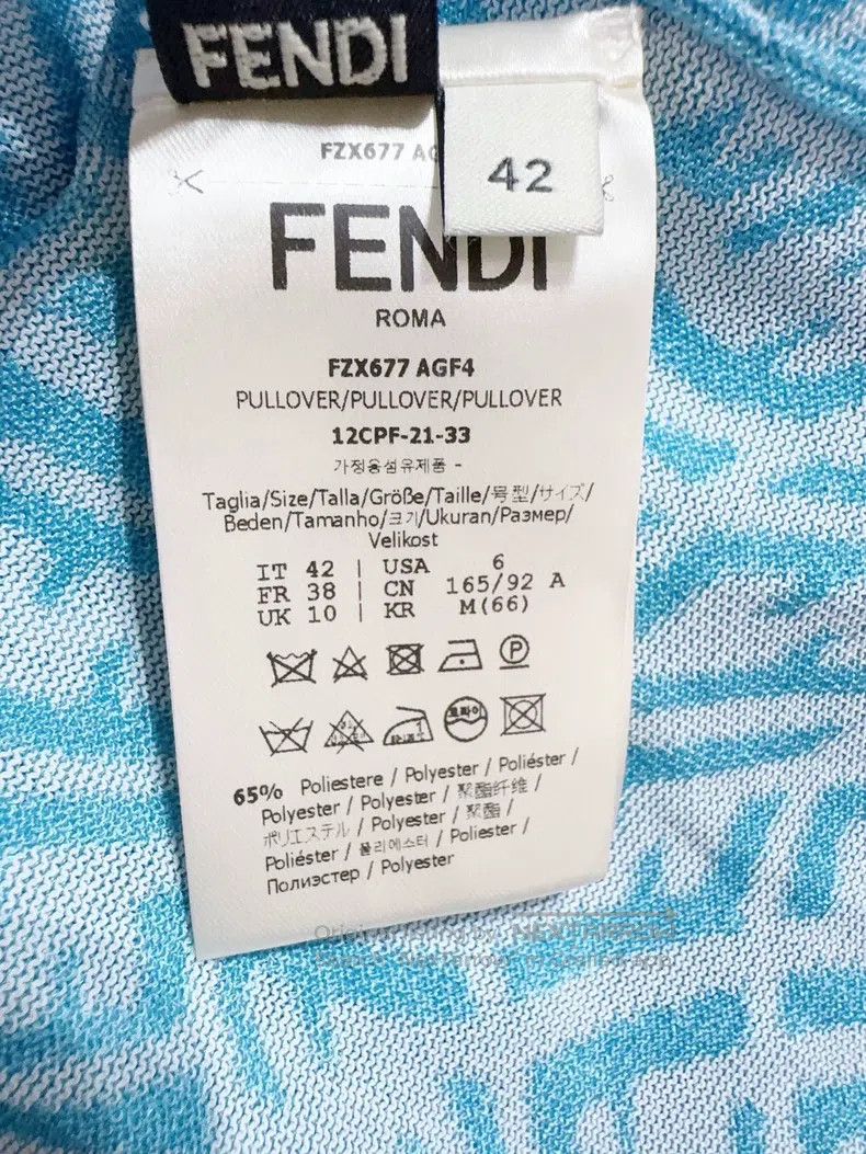 Fendi Fendi Tank Top Size S / US 4 / IT 40 - 4 Thumbnail