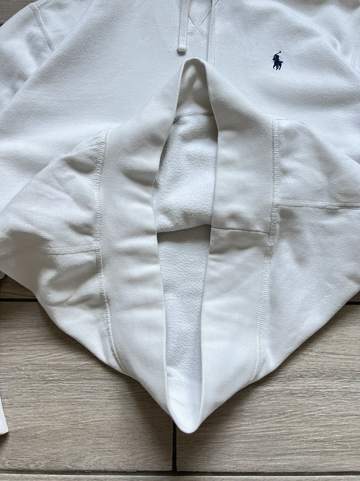 Ralph Lauren RARE Polo Ralph Lauren White Hoodie Old Money Size US M / EU 48-50 / 2 - 6 Thumbnail