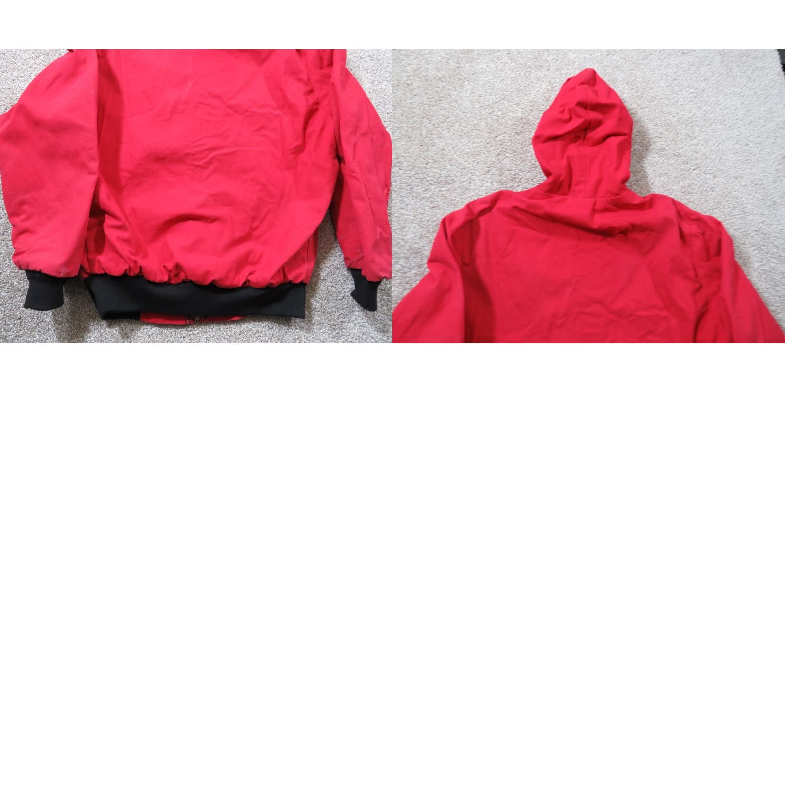 Vintage VTG USA Key Imperial Medium Reg Jacket Red Hooded Insulated Work Zip Chore Ranch Size US M / EU 48-50 / 2 - 8 Thumbnail