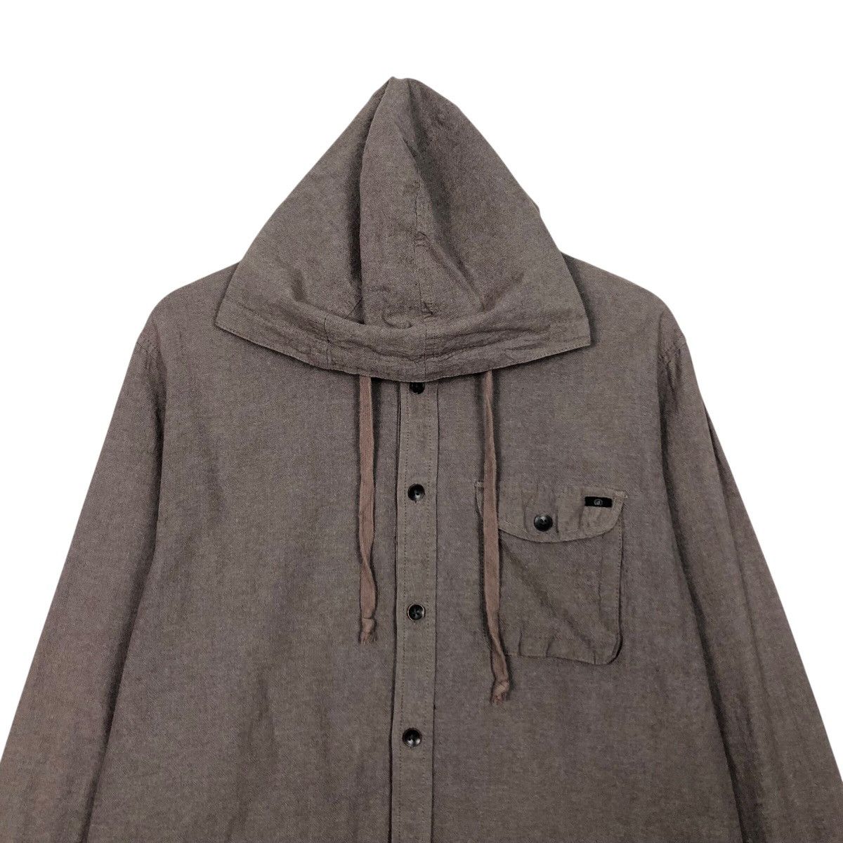 Japanese Brand 📌Vintage Button Jacket Chore Work Volcom Hoodie Biker Size US M / EU 48-50 / 2 - 4 Thumbnail