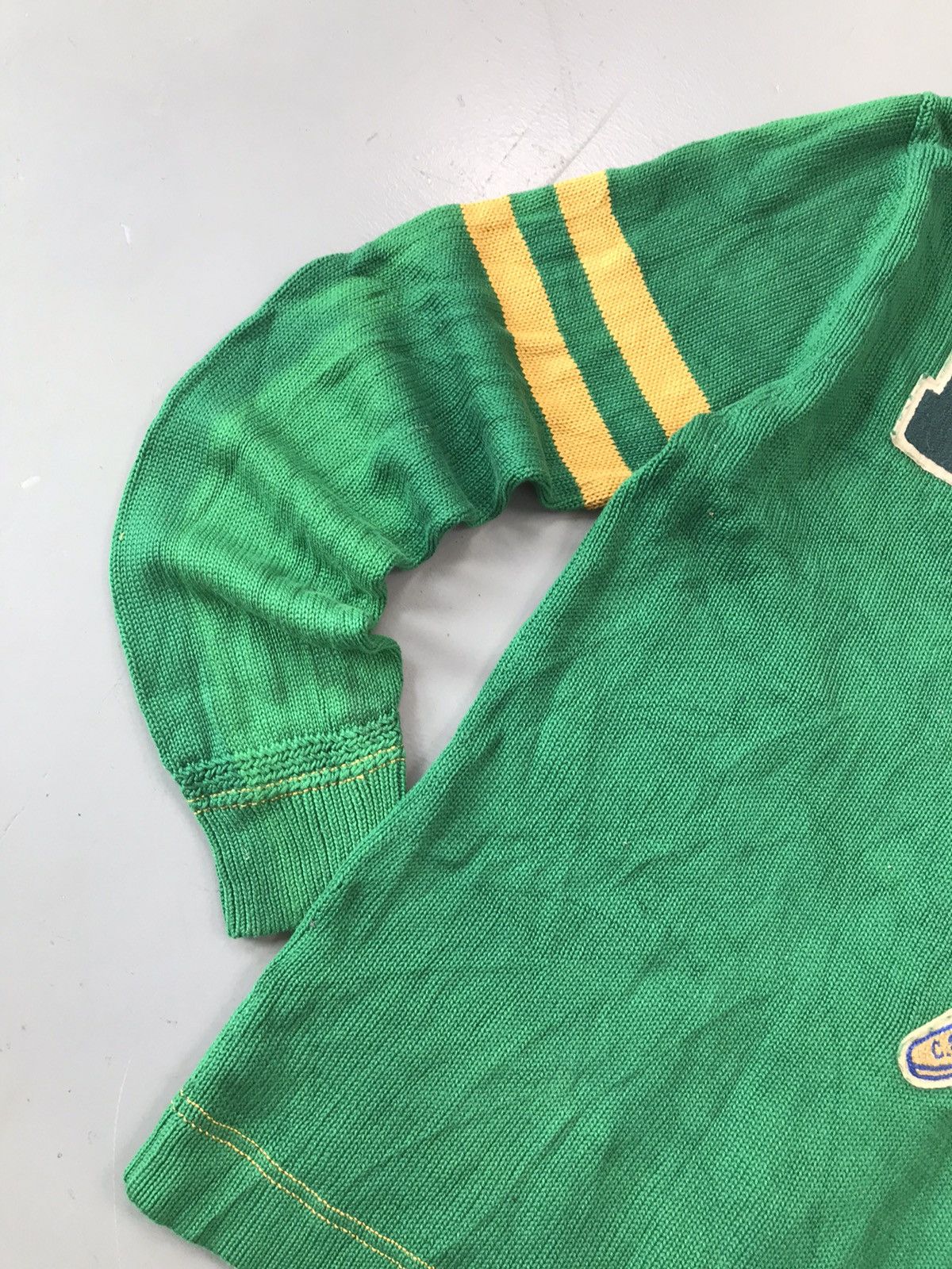Polo Ralph Lauren × Vintage Vintage Ralph Lauren polo SpellOut patch work cardigan Size US M / EU 48-50 / 2 - 12 Thumbnail