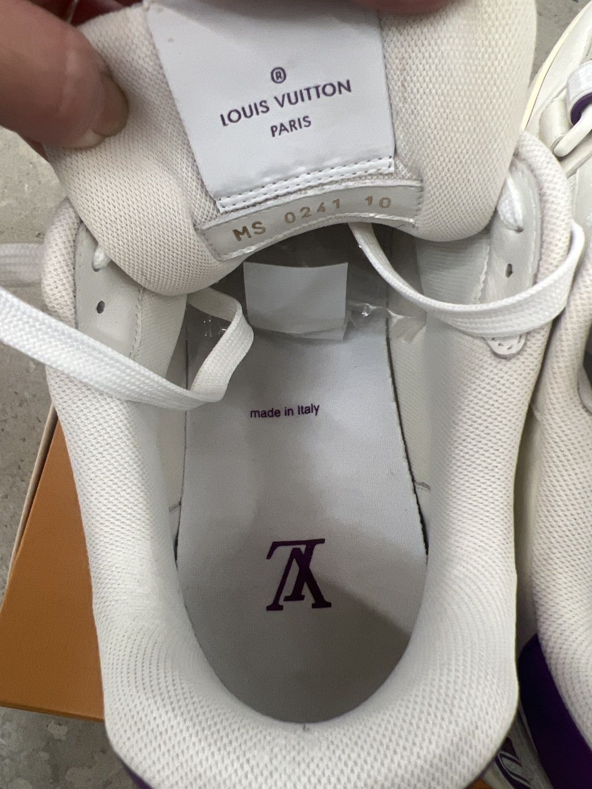 Louis Vuitton Louis Vuitton LV Trainer 'Violet Mesh' Size US 10 / EU 43 - 6 Thumbnail