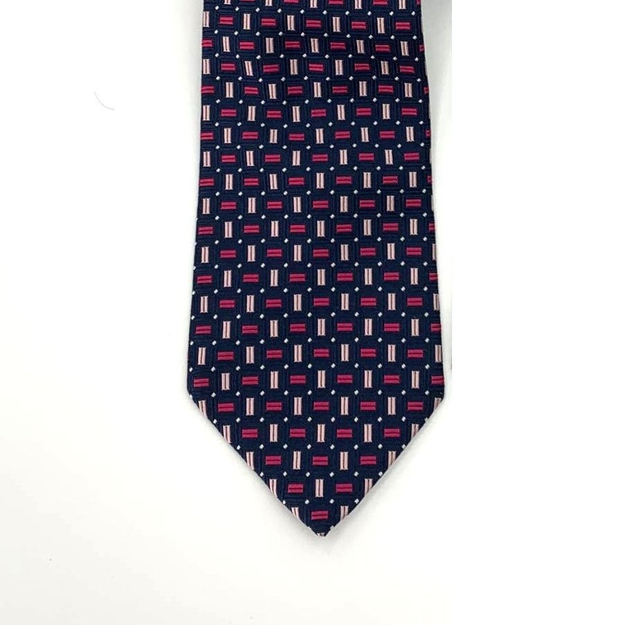 Brooks Brothers Brooks Brothers Silk Tie Dots Geometric Weave Size ONE SIZE - 1 Thumbnail