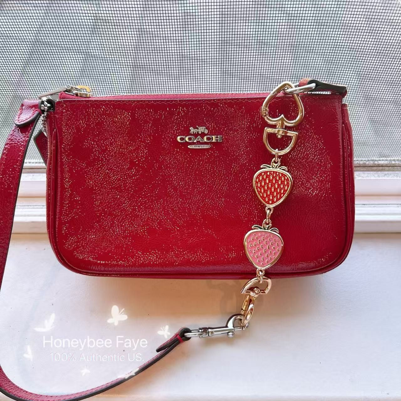 Coach Nolita 19 CW408 plus extended strawberry chain Size ONE SIZE - 2 Thumbnail