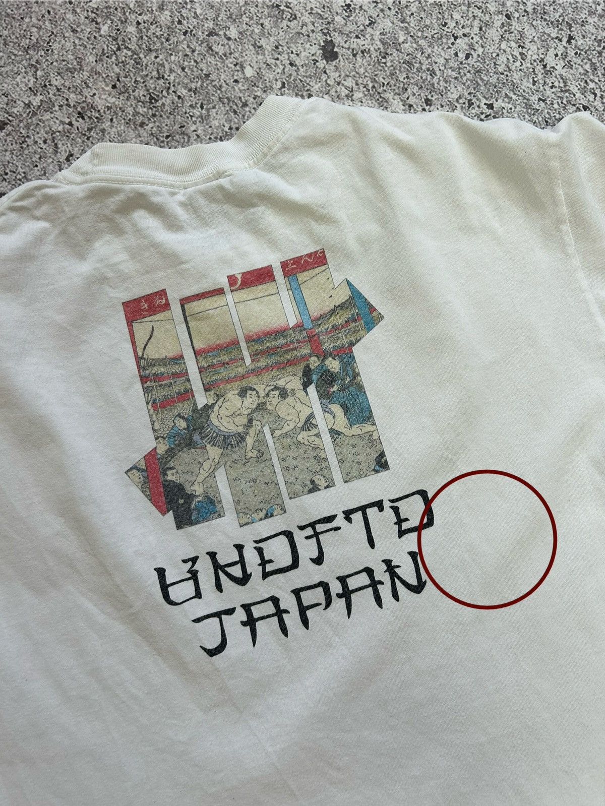 Japanese Brand × Undefeated Undefeated Ukiyoe Sumo S/S Japan CW24 Skategang T-Shirt Y2K Size US L / EU 52-54 / 3 - 18 Thumbnail