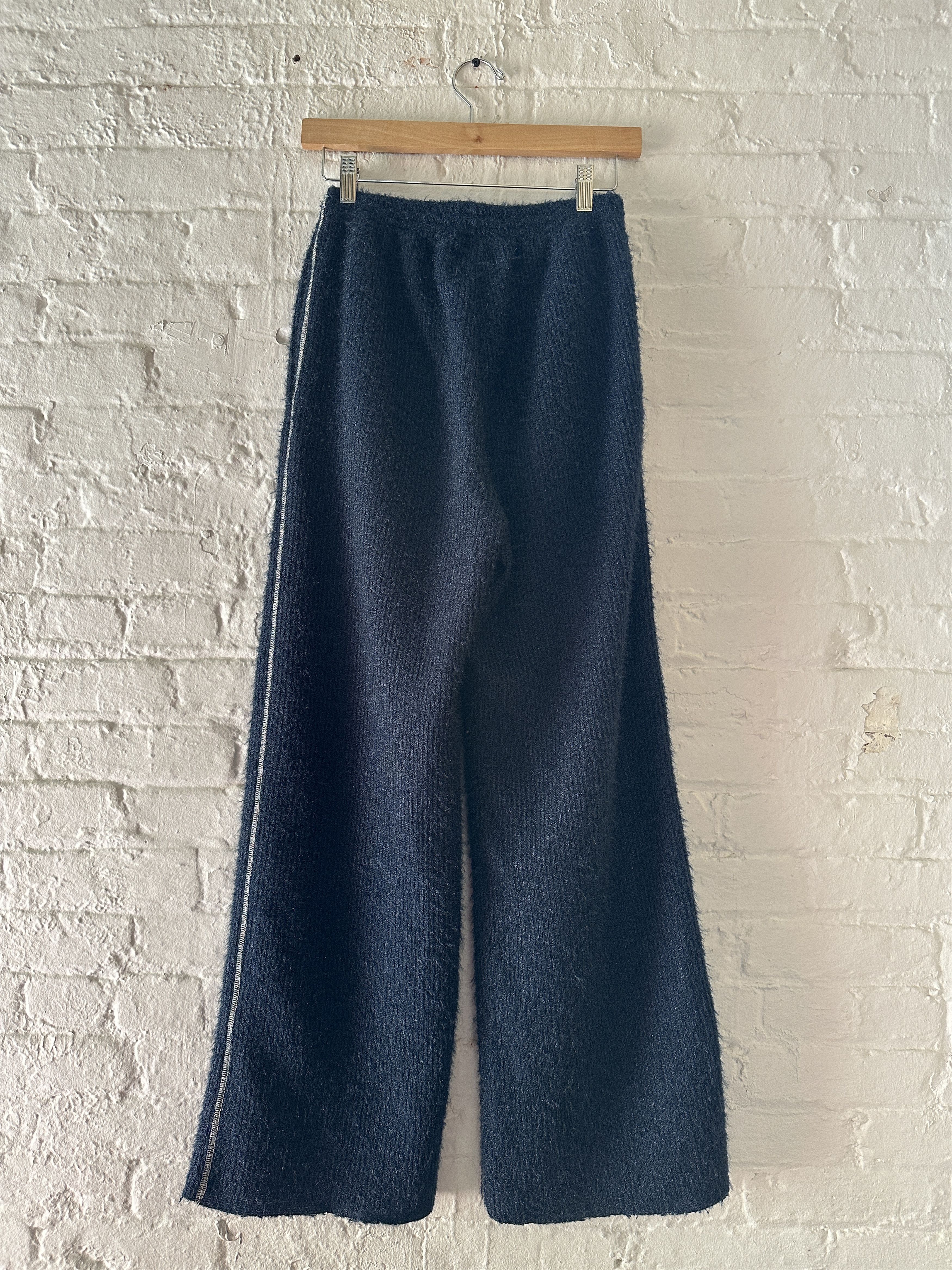 Maison Margiela Maison Margiela Wide Leg Fuzzed Lounge Pants Size US 30 / EU 46 - 4 Thumbnail