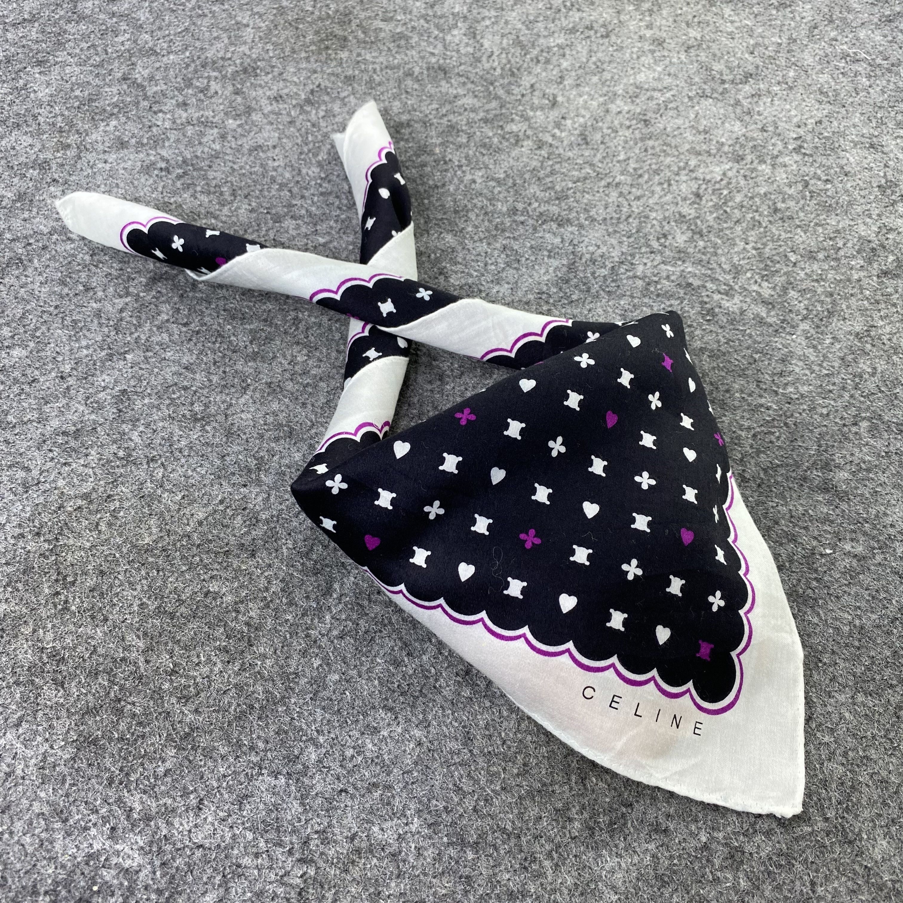 Celine Handkerchief / Bandana / Neckerchief / Headscarf-B817