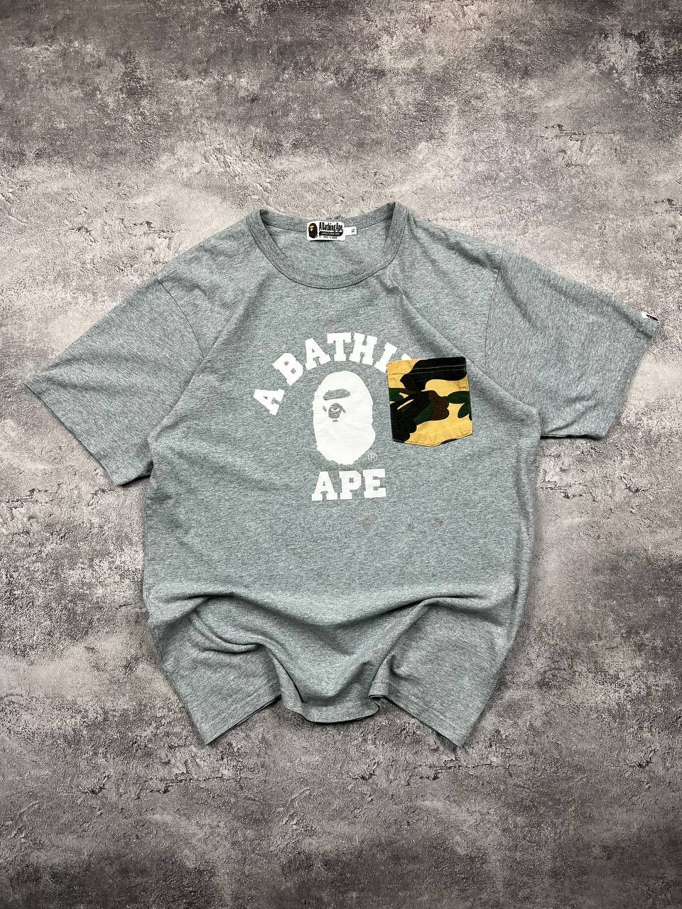 Vintage Bape Tee Big Logo Luxury Streetwear Y2K T-Shirt