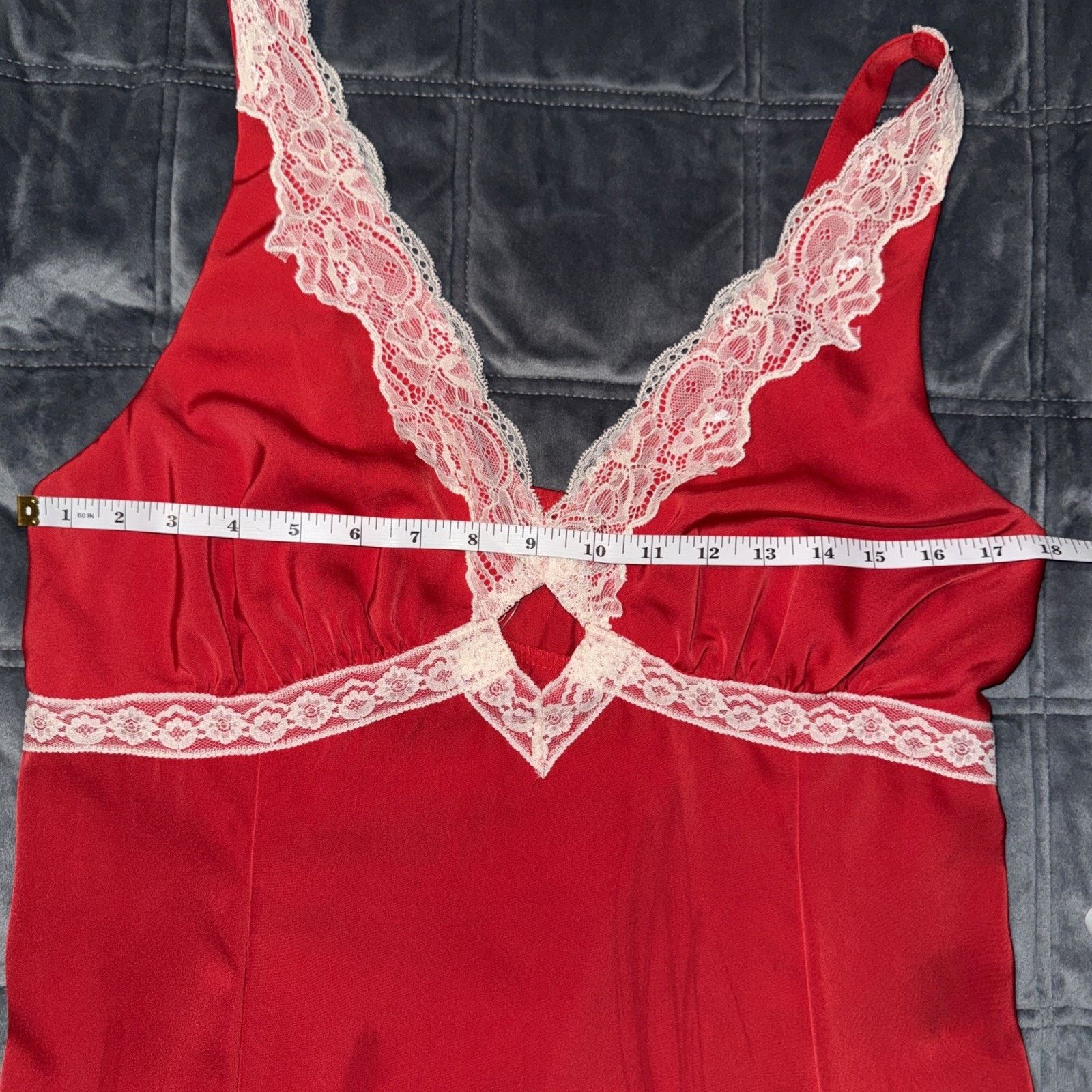 Other Wild Fable NWT Y2K RED Baby Doll LACE Holiday Dress Sz L Size L / US 10 / IT 46 - 11 Thumbnail