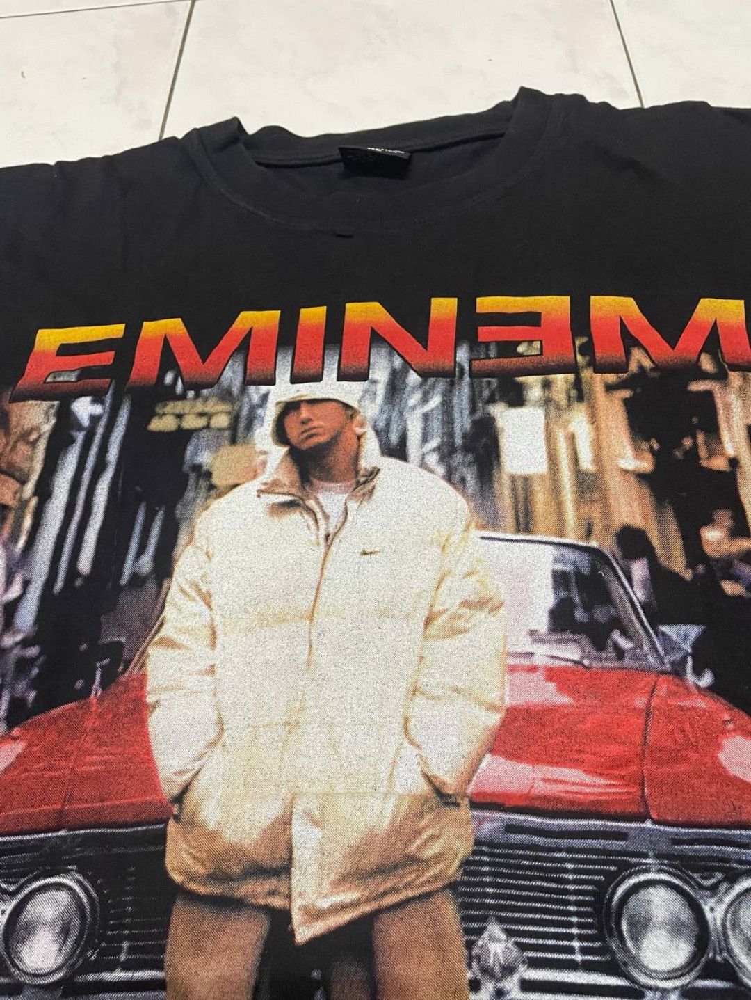 Eminem Vintage bootleg Eminem rapper tshirt Size US XL / EU 56 / 4 - 3 Thumbnail