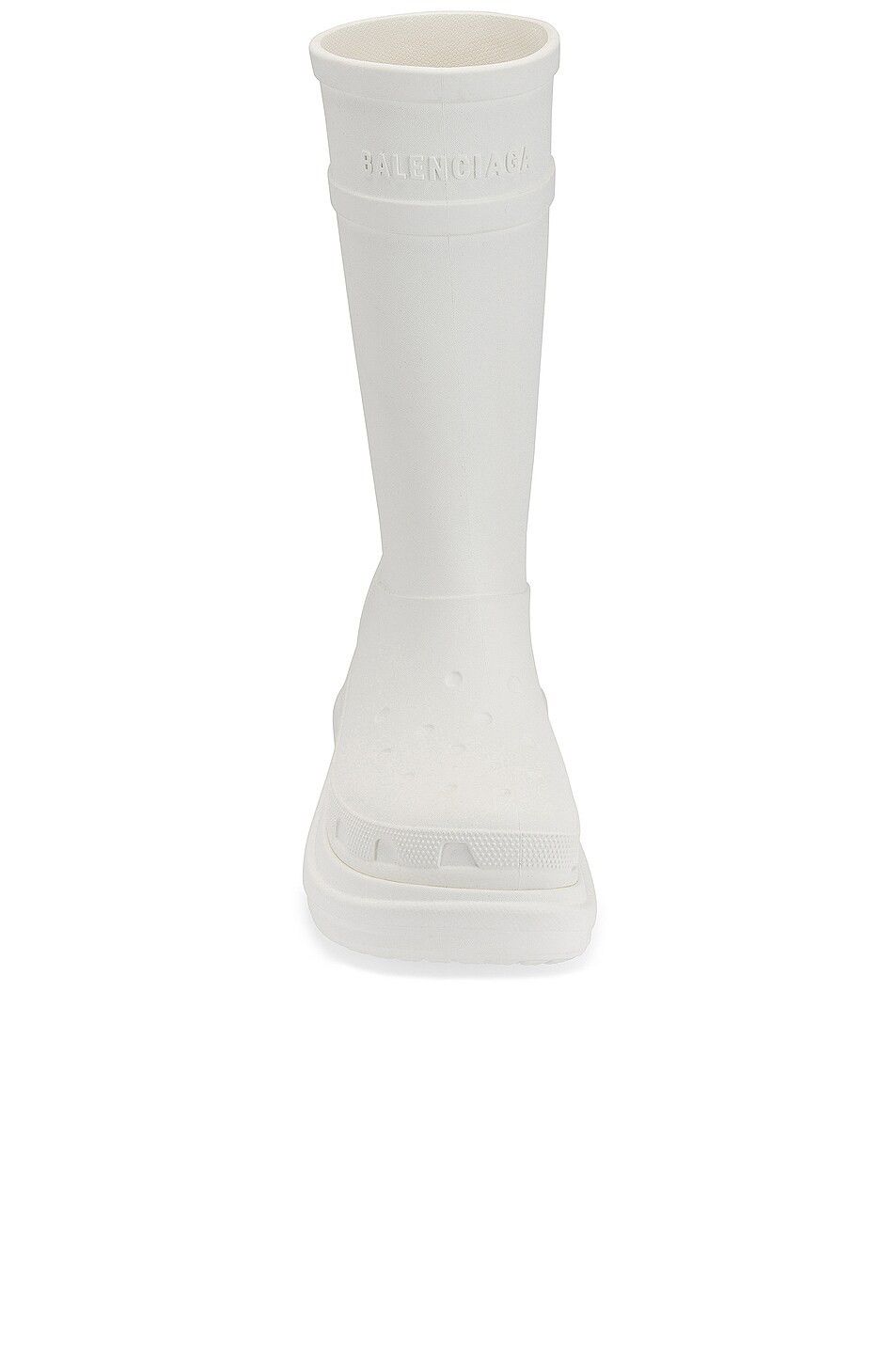 Balenciaga o1in1g0724 Crocs Boots in White Size US 5 / IT 35 - 4 Thumbnail