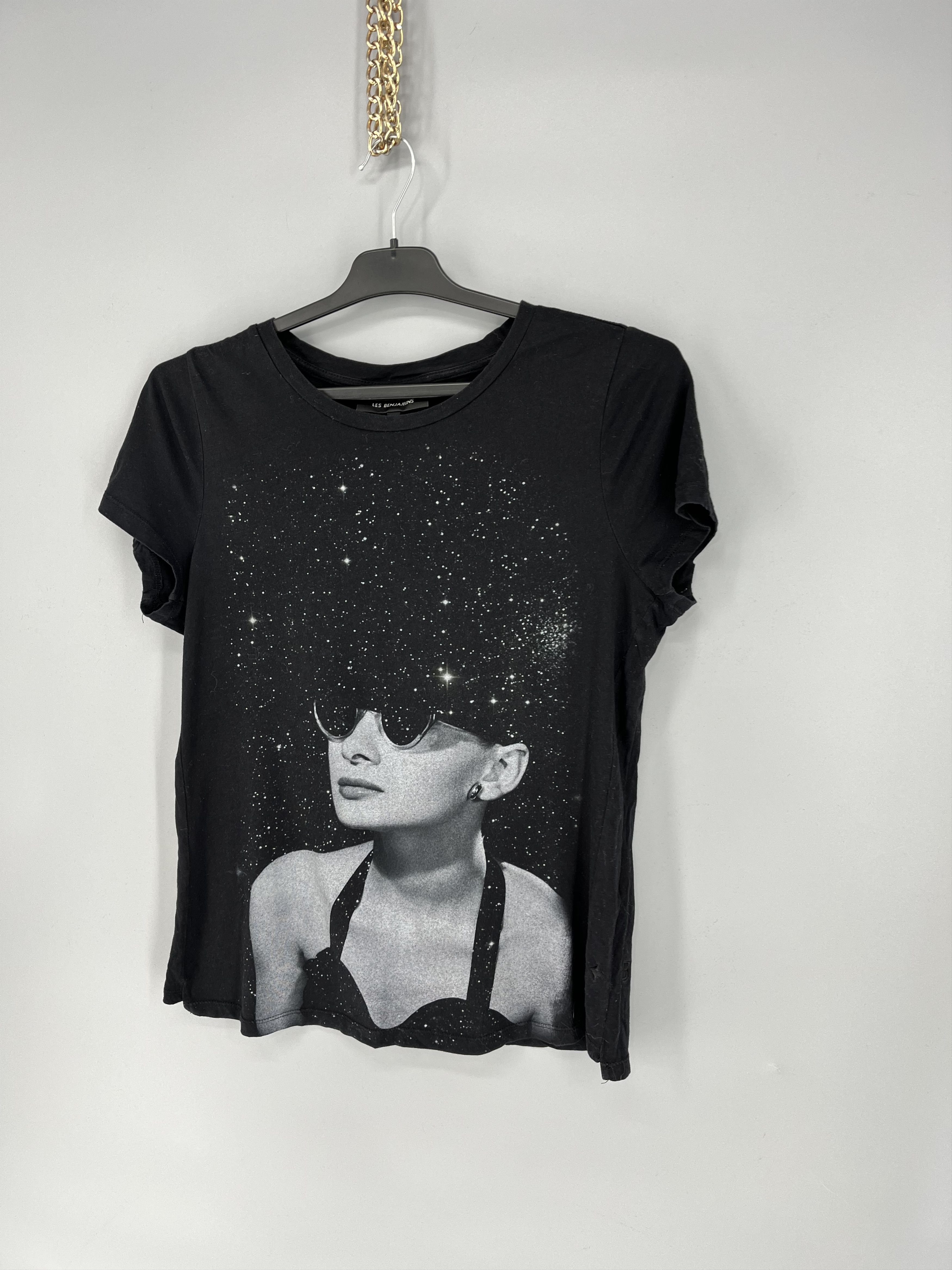Les Benjamins Rare Les Benjamins Photo Tee Black T Shirt Size S / US 4 / IT 40 - 3 Thumbnail