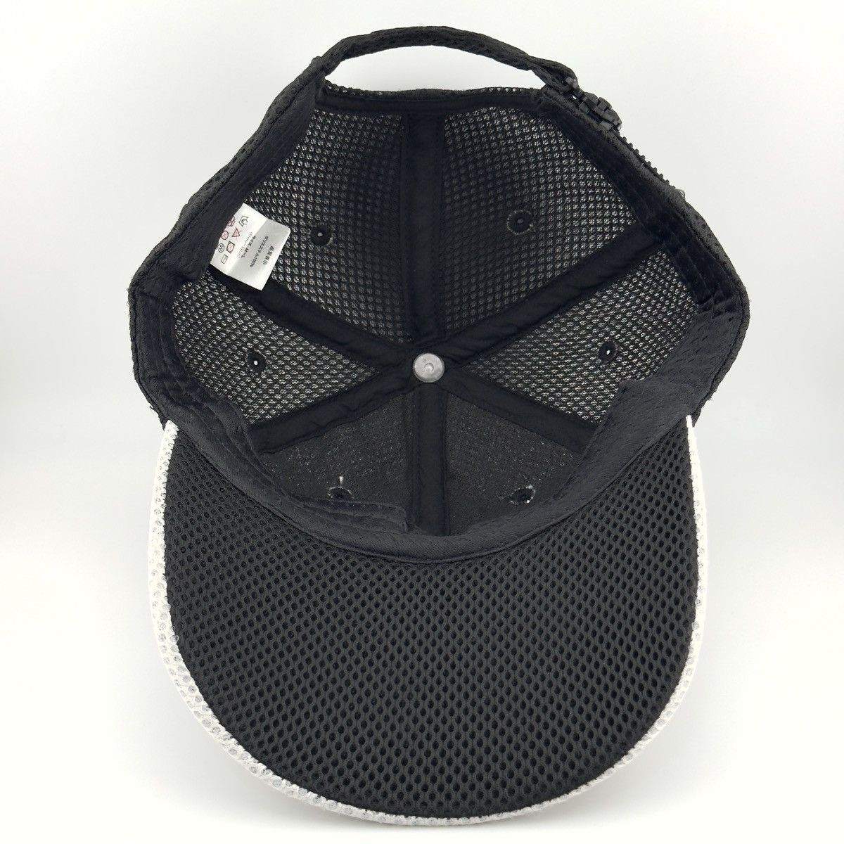 Beverly Hills Polo Club Vintage Cambridge University Polo Club Mesh Cap Black/Grey Size ONE SIZE - 5 Thumbnail