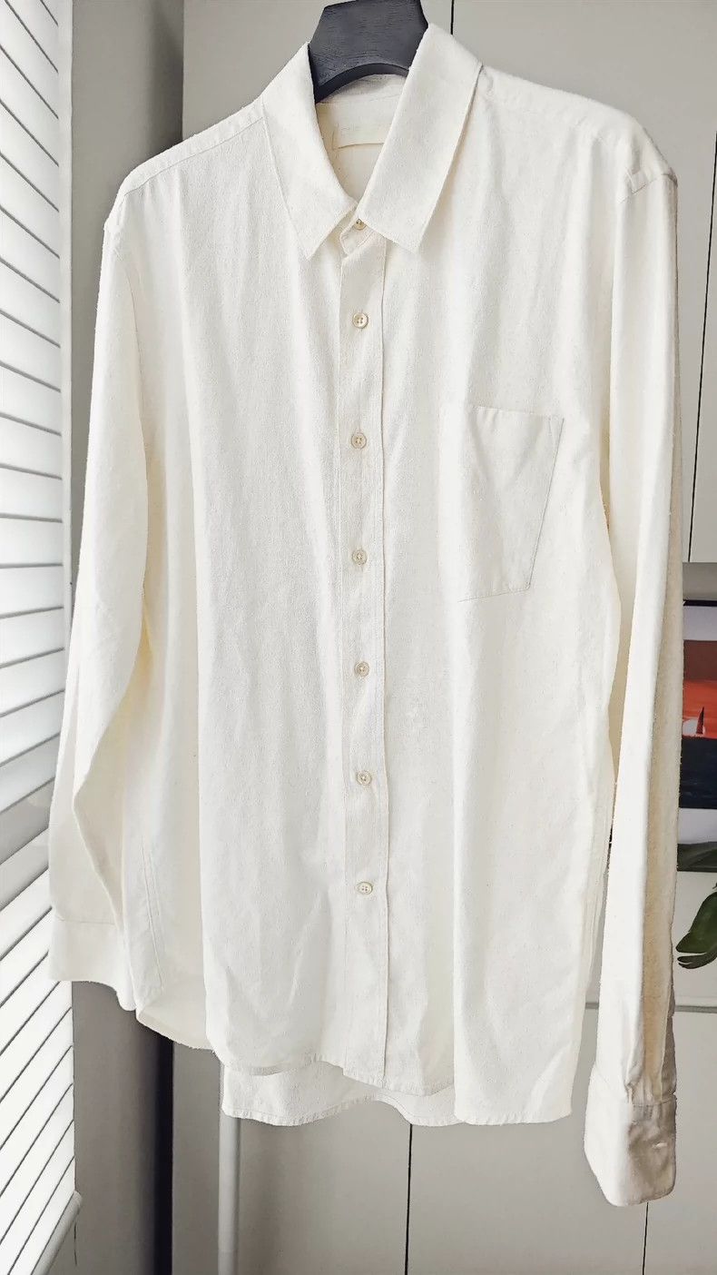 Our Legacy our legacy white shirt 2503-Nextarrow Size US L / EU 52-54 / 3 - 2 Thumbnail