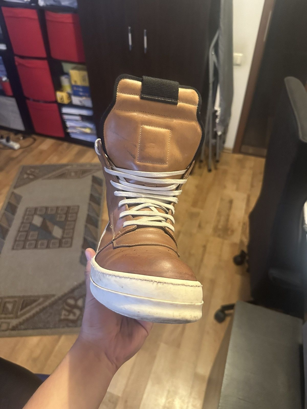 Rick Owens Rick owens SS16 Caramel Geobaskets Size US 10 / EU 43 - 18 Thumbnail