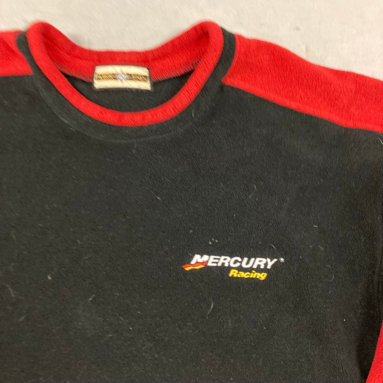 Vintage Y2K striped mercury racing T-Shirt Size US L / EU 52-54 / 3 - 3 Thumbnail