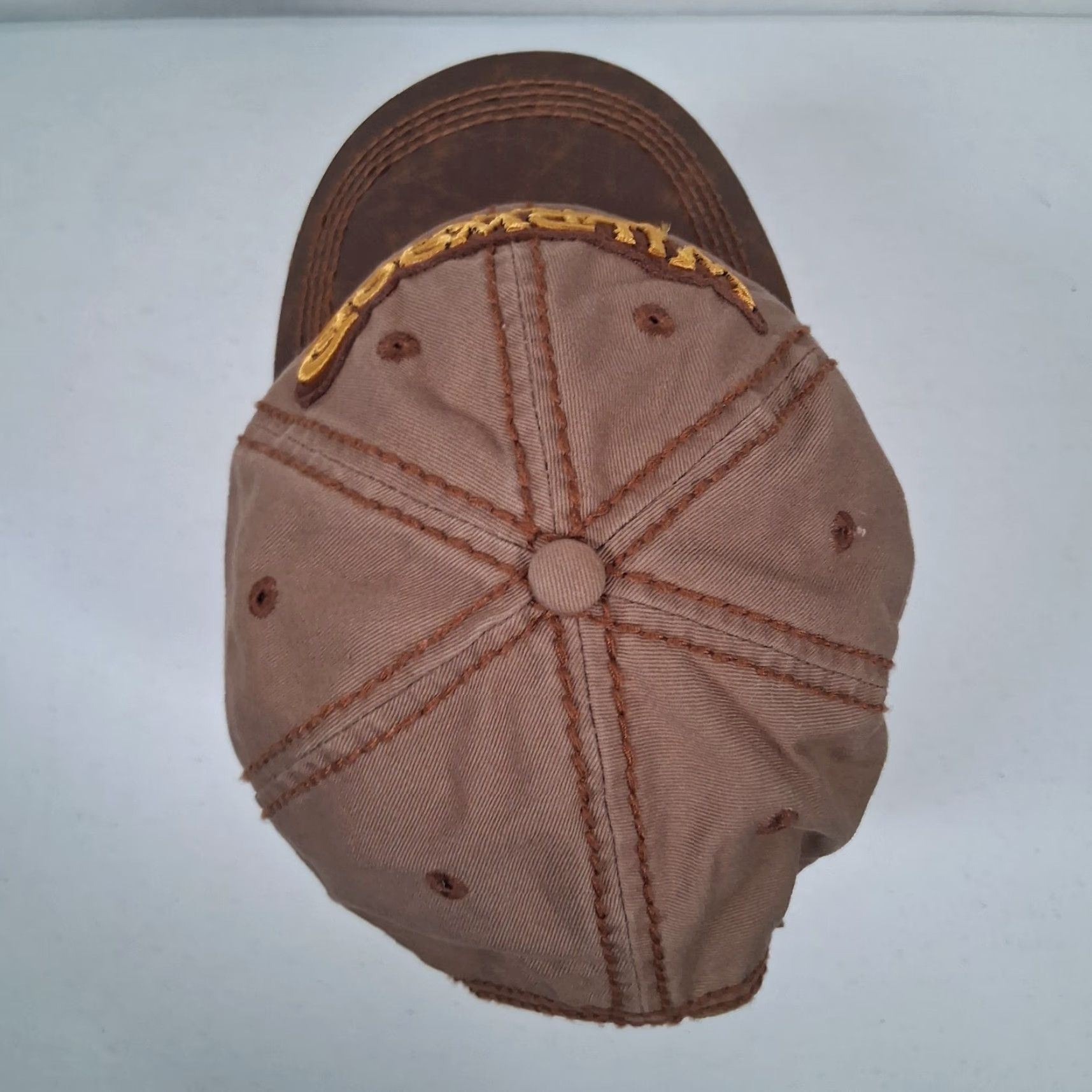 Vintage Dollywood Amusement Park Wildwood Grove Cap Hat Brown Tennessee Strap Back Size US M / EU 48-50 / 2 - 7 Thumbnail