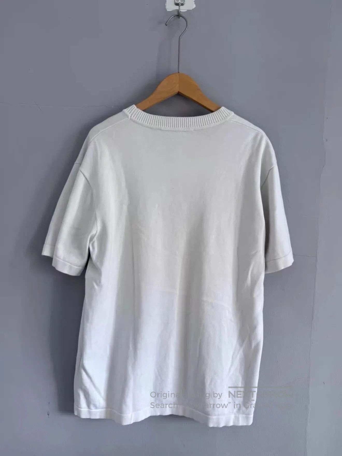 Louis Vuitton Louis Vuitton White Embroidered Knit XL. Size US XL / EU 56 / 4 - 2 Thumbnail