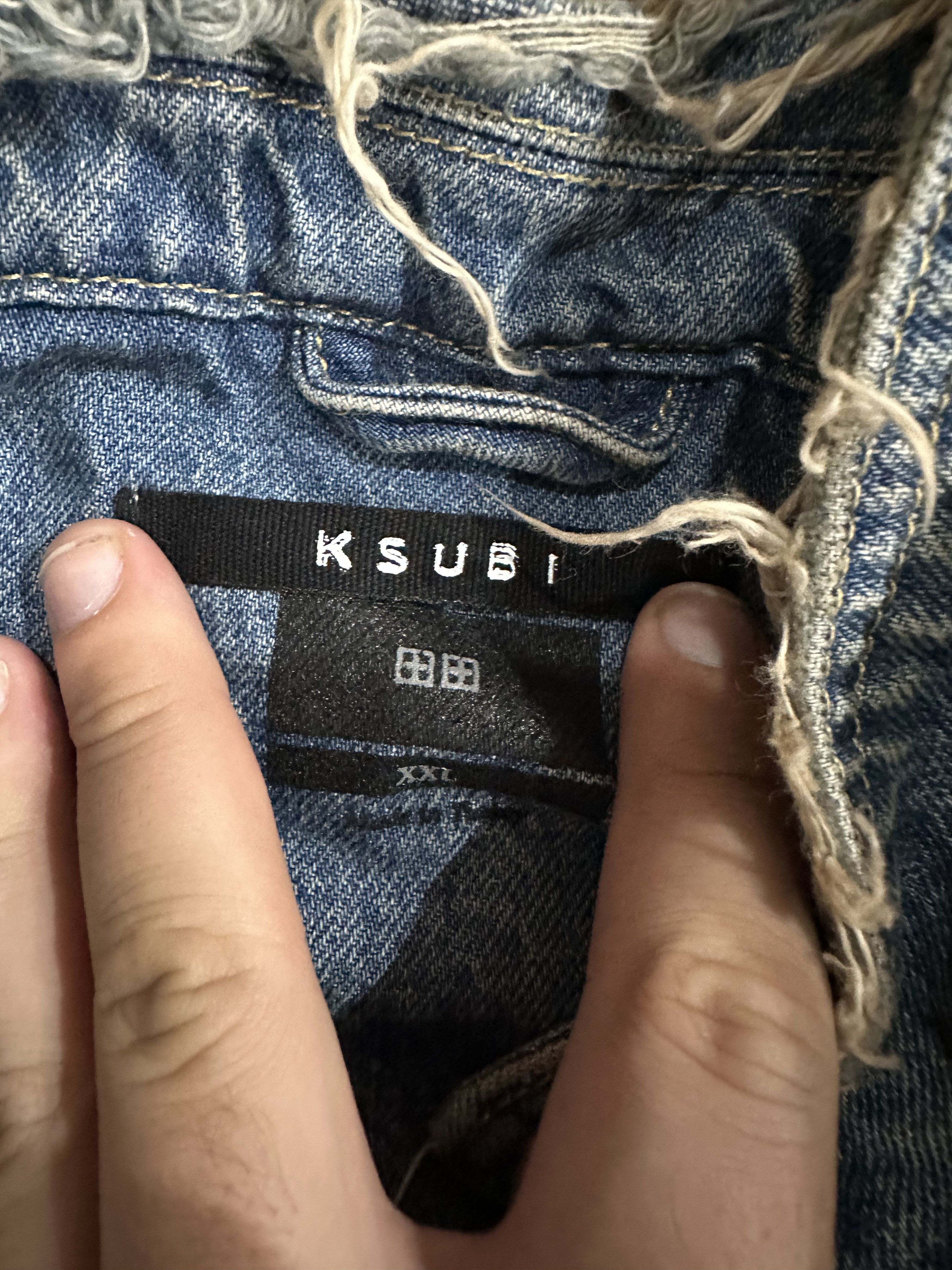 Ksubi Ksubi Heritage Repair Denim Jacket XXLarge Size US XXL / EU 58 / 5 - 10 Thumbnail