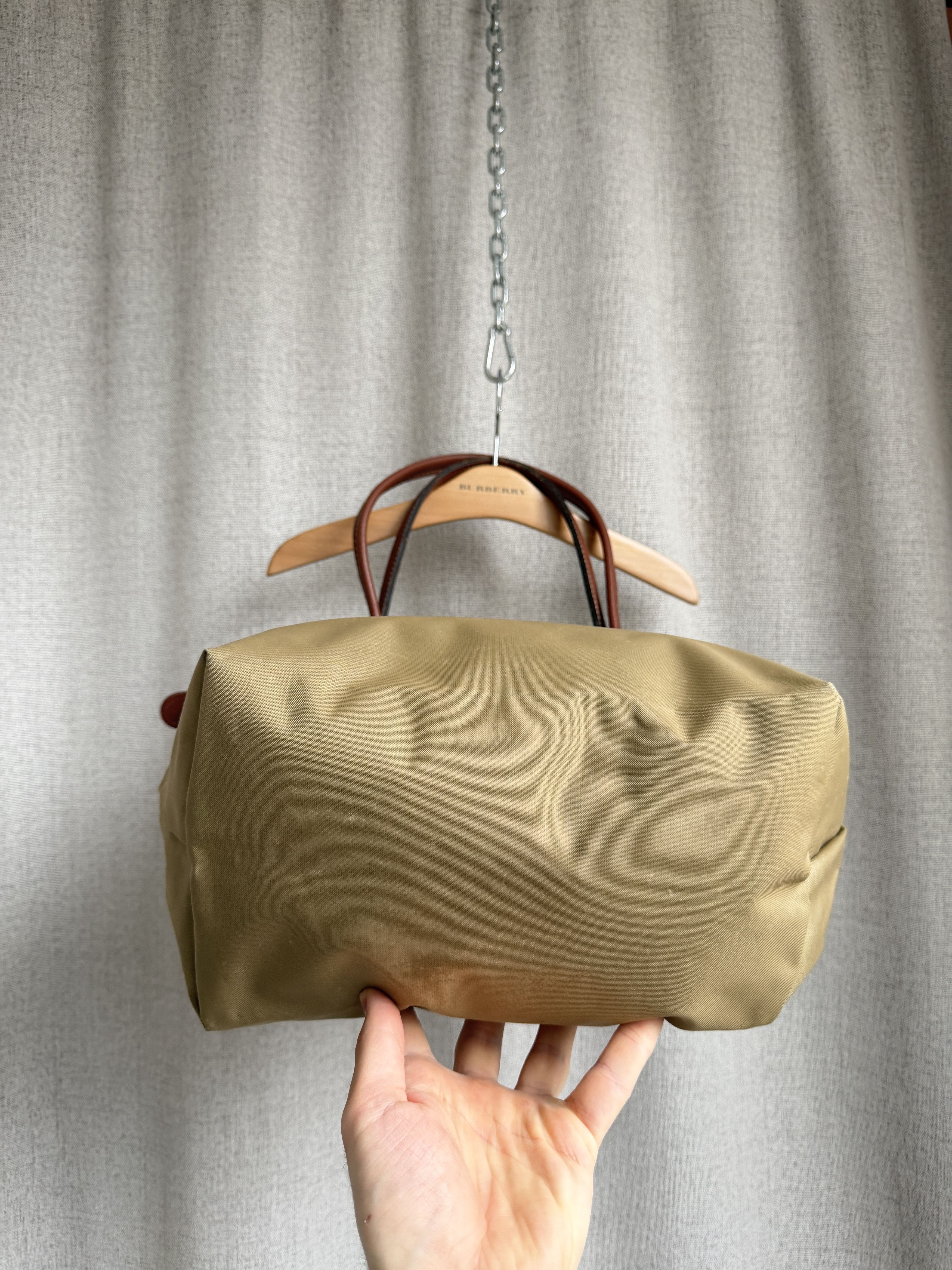 Longchamp Longchamp Khaki Green Nylon Bag M Size ONE SIZE - 6 Thumbnail