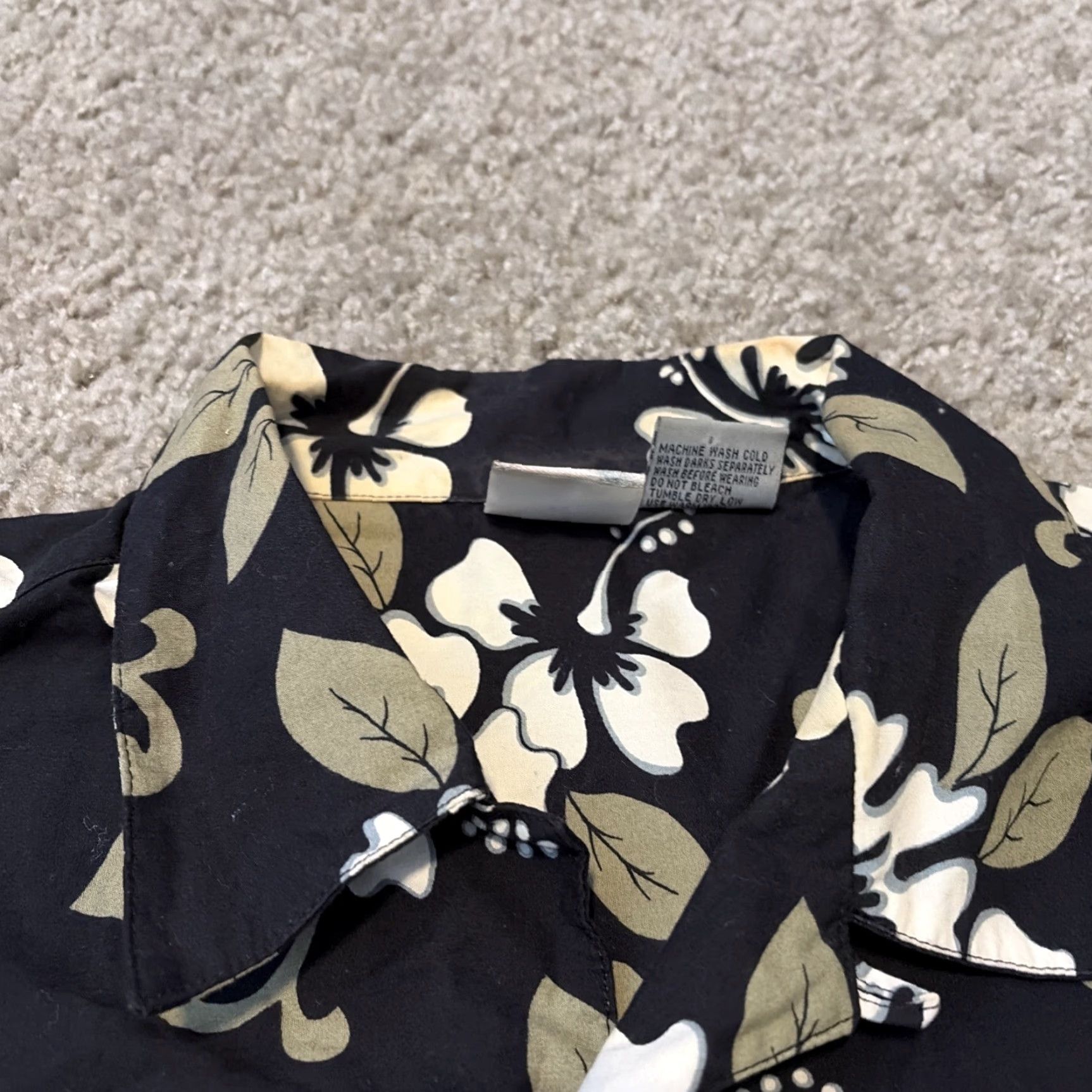 Ocean Pacific VINTAGE Ocean Pacific OP Sport Floral Button-Up Shirt M Men Blue Hawaiian Short Sleeve Size US M / EU 48-50 / 2 - 3 Thumbnail