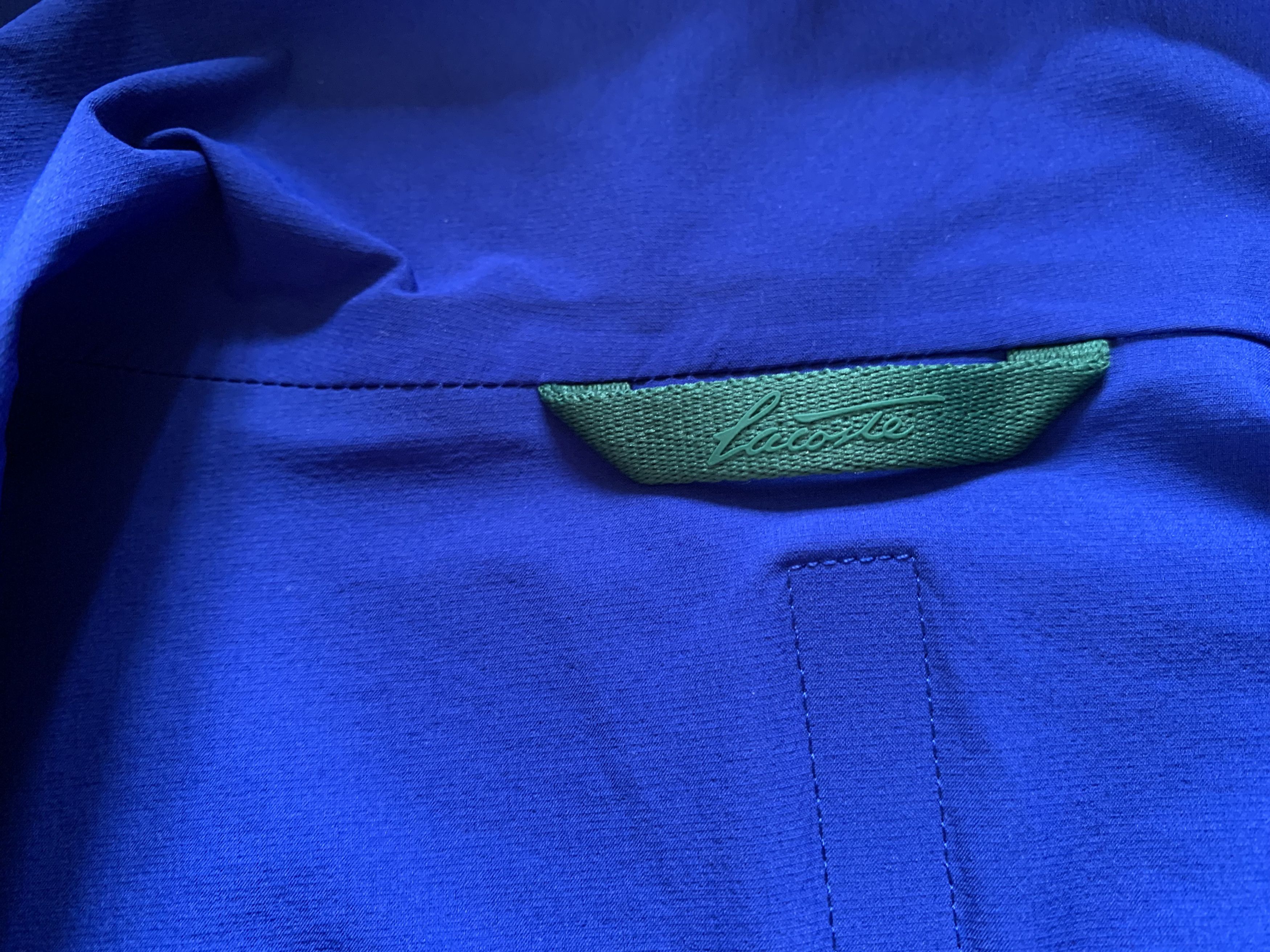 Lacoste Lacoste Men's Cosmic Hooded Lettering Light Zip Jacket Size US M / EU 48-50 / 2 - 9 Thumbnail