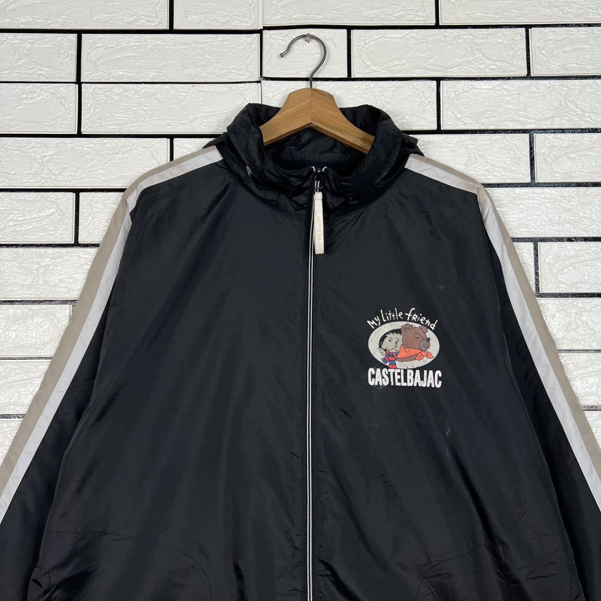Jean Charles De Castelbajac CASTELBAJAC SPORT Hooded Windbreaker Jacket #4034-C183 Size US L / EU 52-54 / 3 - 2 Thumbnail