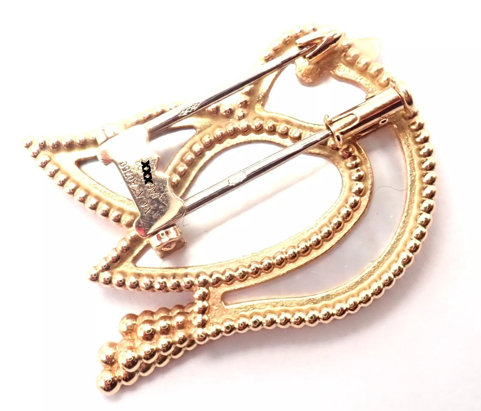 Van Cleef & Arpels Van Cleef & Arpels 18k Rose Gold Pearl Lucky Animals Brooch Size ONE SIZE - 10 Thumbnail